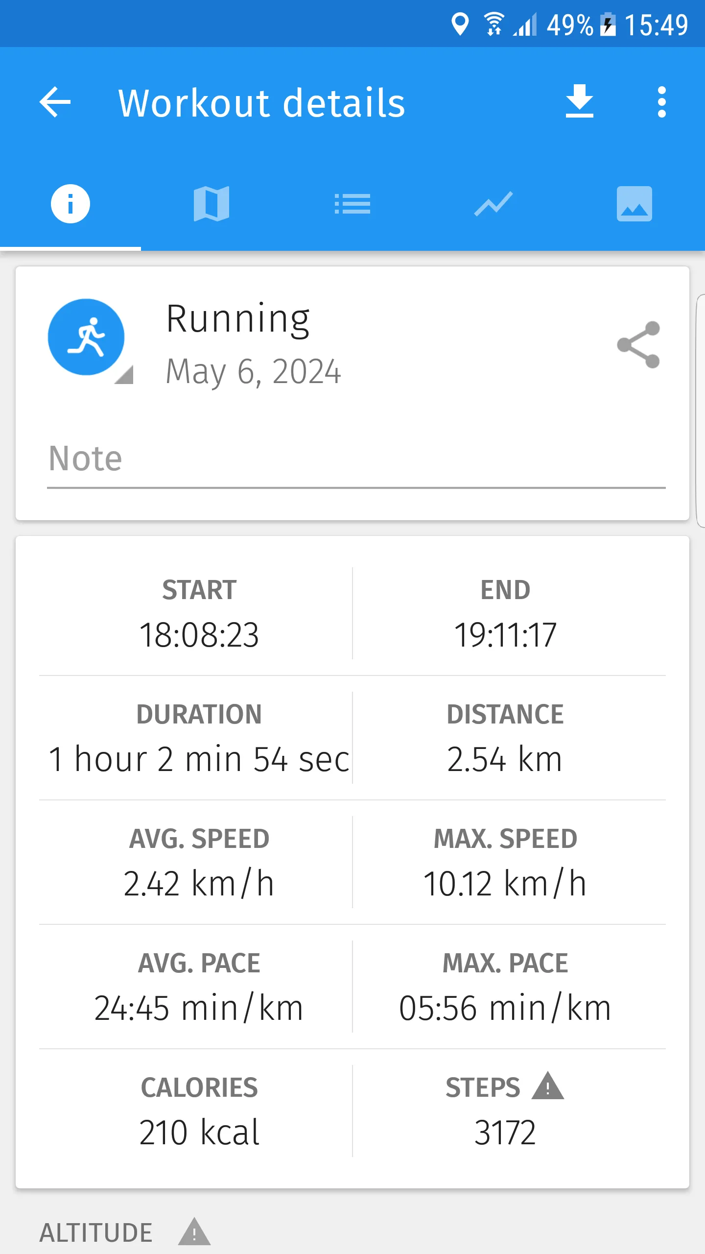 Caynax - Running & Cycling GPS | Indus Appstore | Screenshot