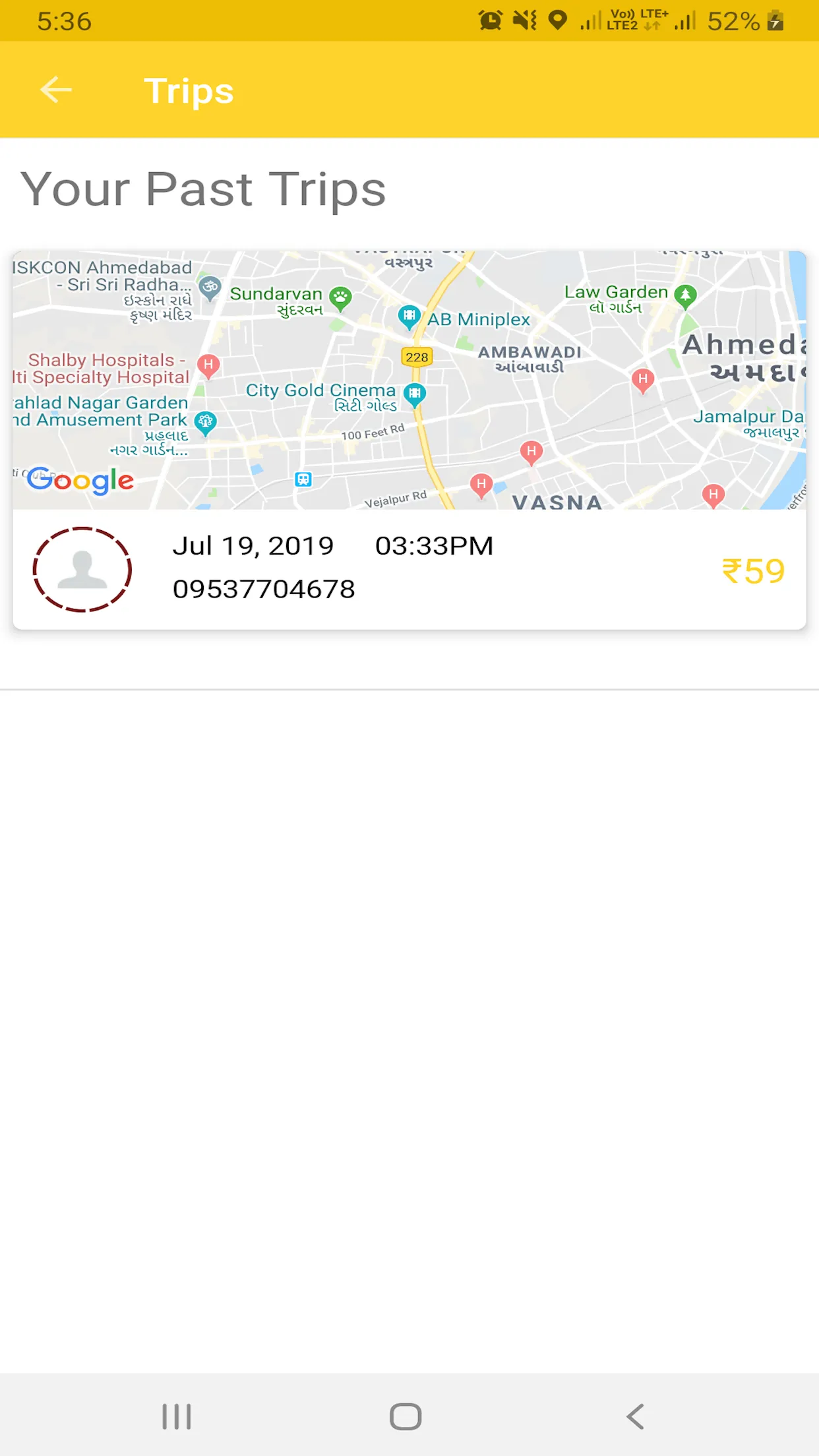 CabKing - Request a Ride | Indus Appstore | Screenshot