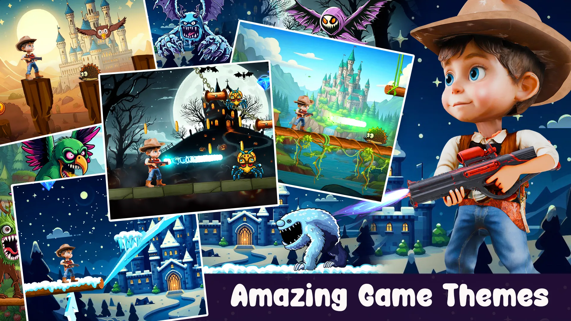 Alex In Danger:Jump & Shoot | Indus Appstore | Screenshot