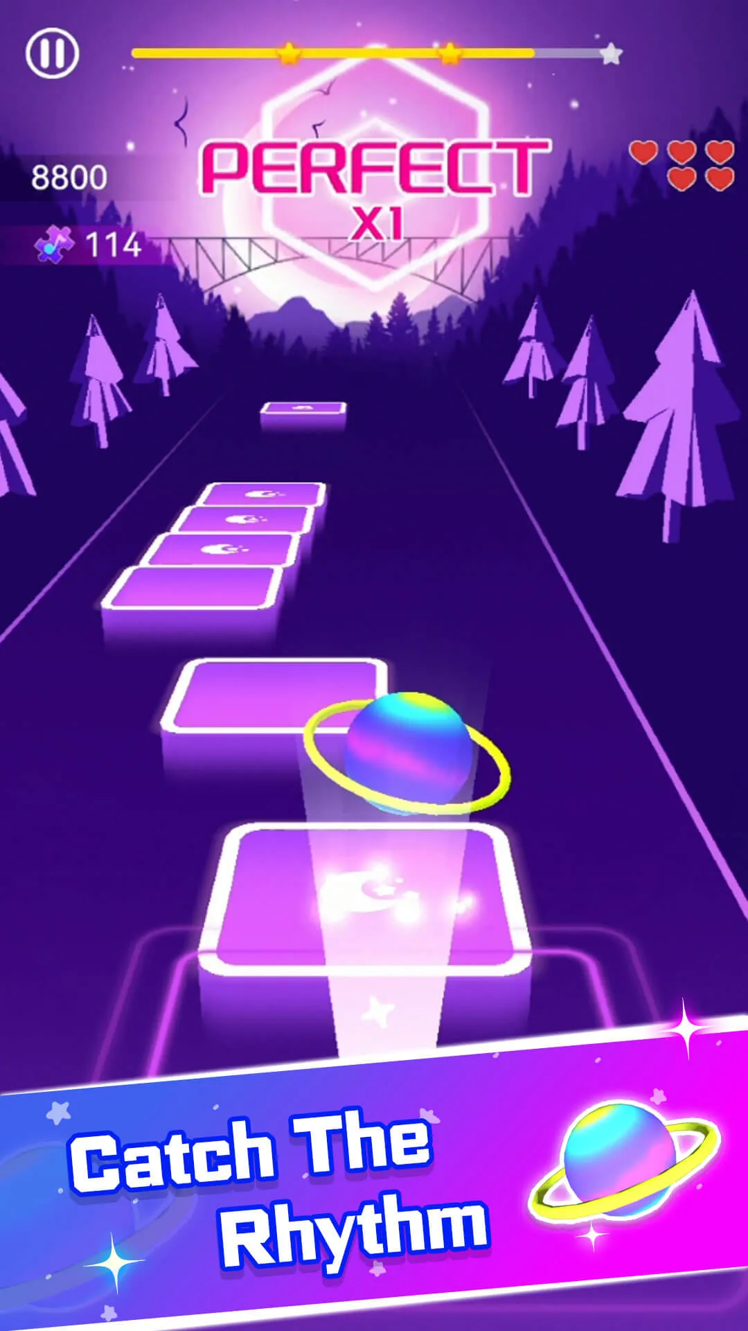 Music Hop: EDM Rush | Indus Appstore | Screenshot