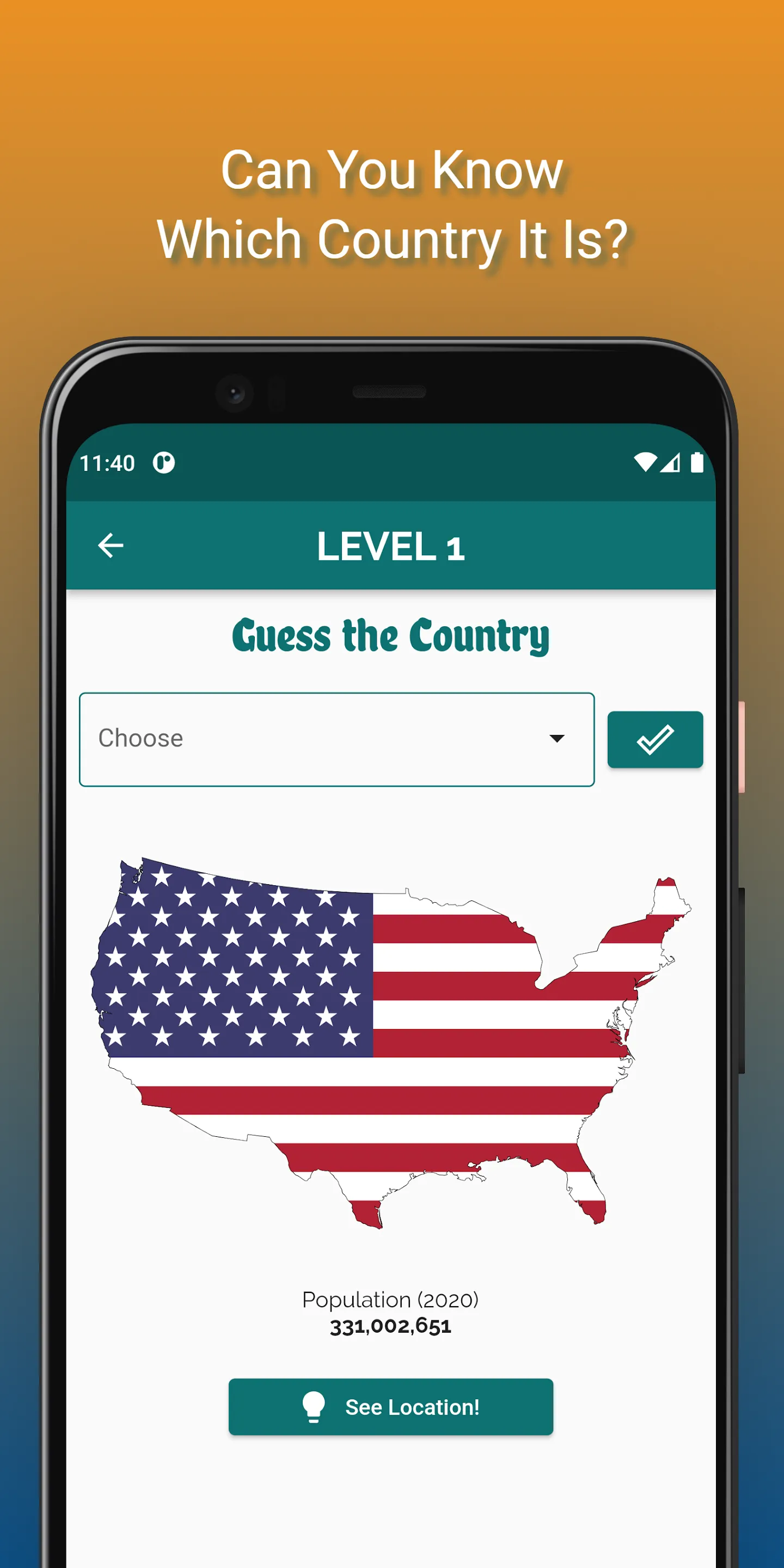 OT Country Quiz | Indus Appstore | Screenshot