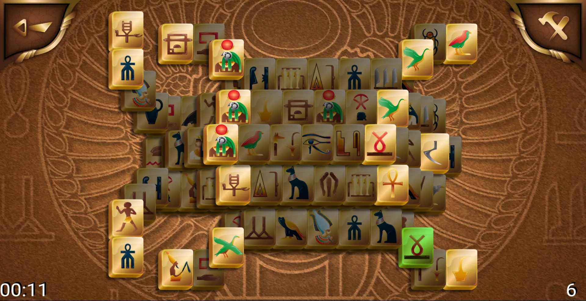 Apries - Egyptian mahjong | Indus Appstore | Screenshot