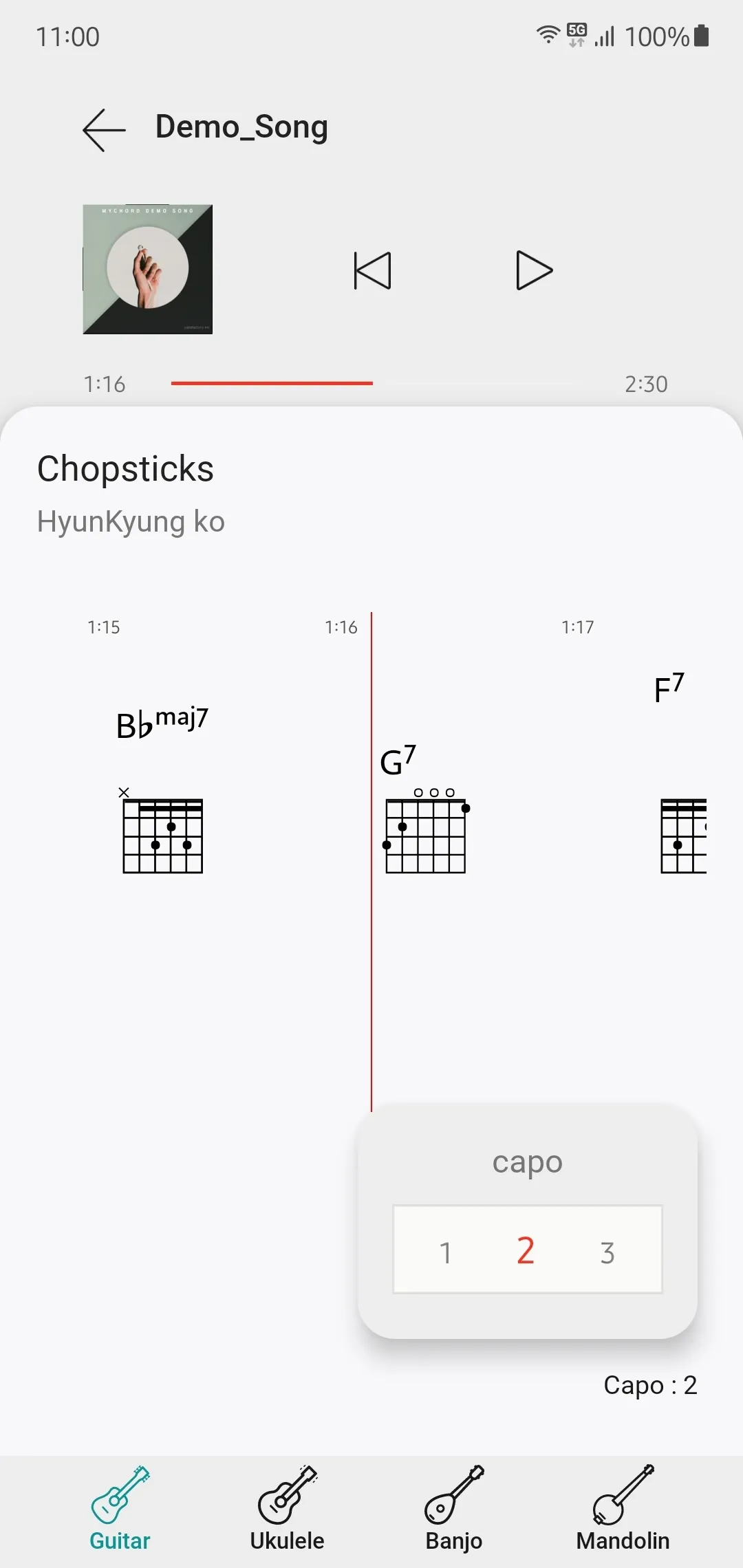 MyChord - chord for any music | Indus Appstore | Screenshot