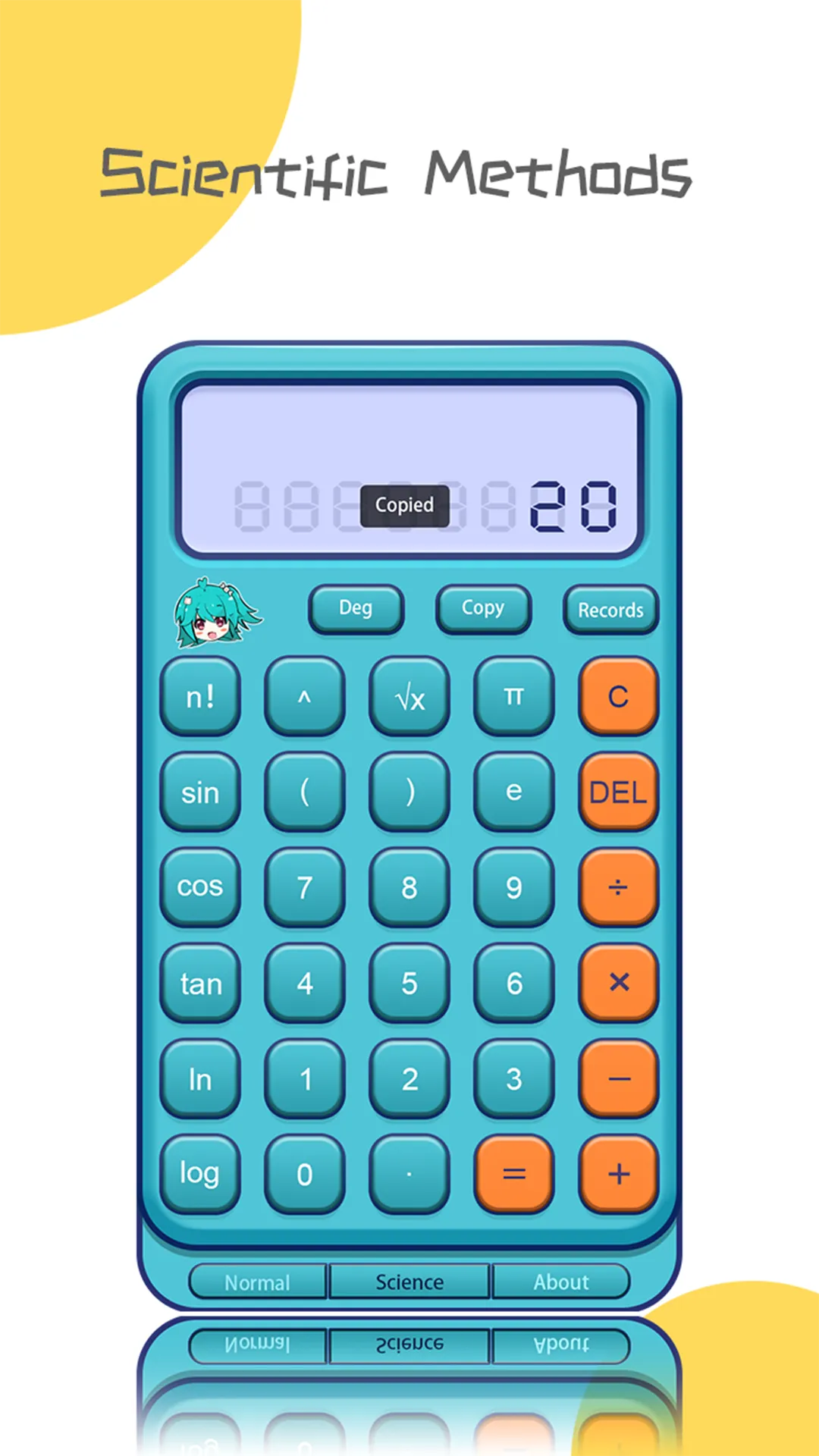 Calculator plus-special Anime | Indus Appstore | Screenshot