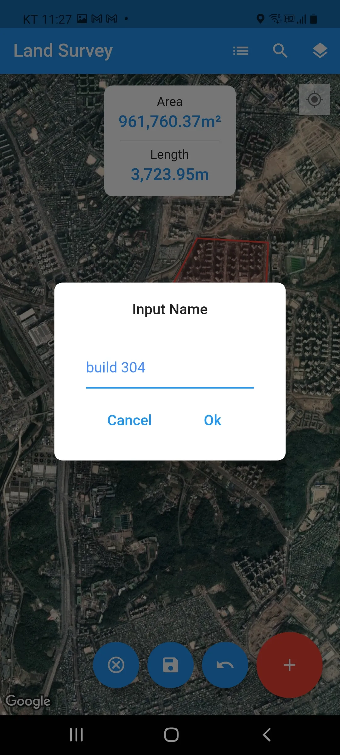 Land Survey | Indus Appstore | Screenshot