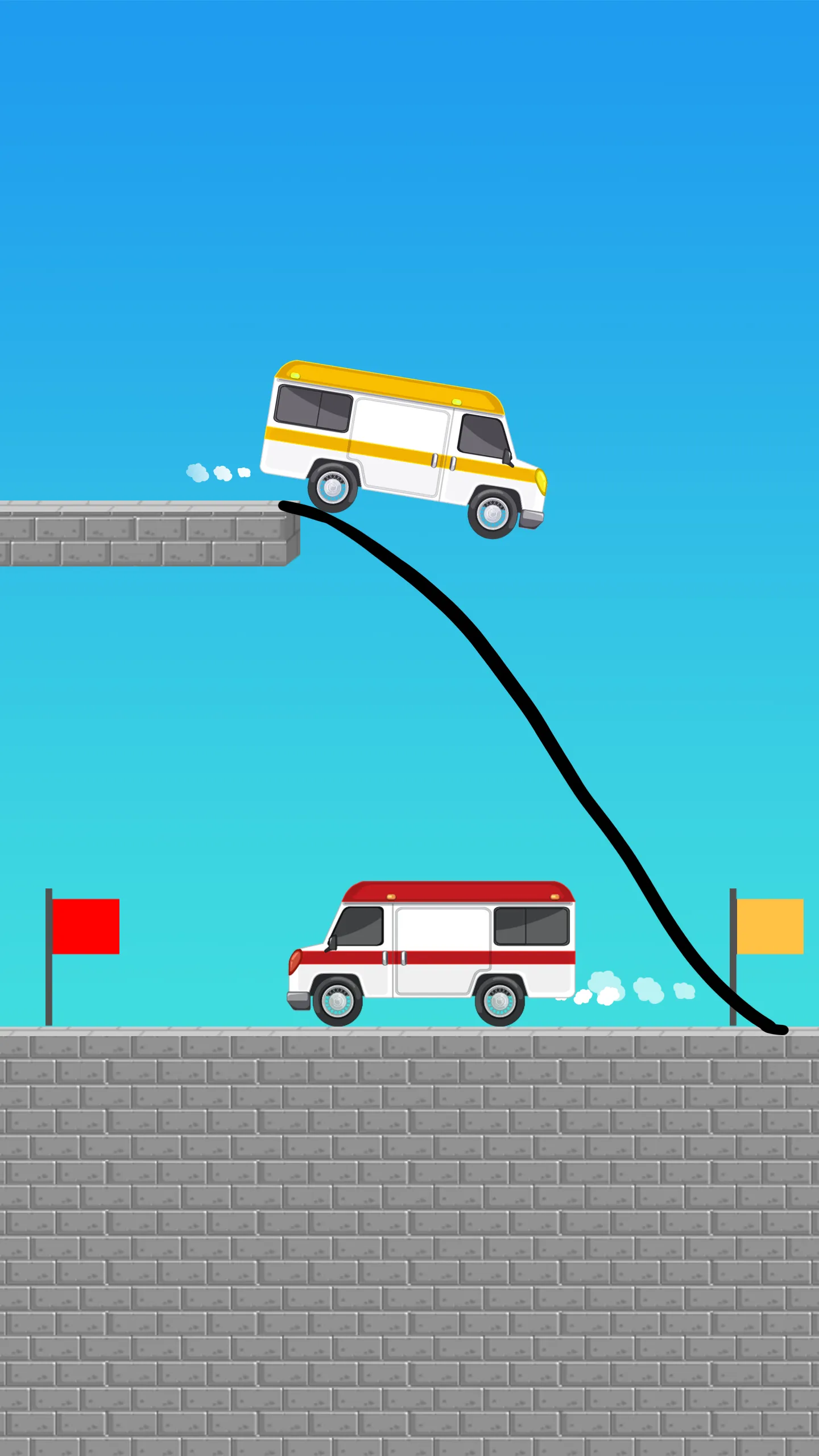 Draw Bridge Puzzle: Brain Game | Indus Appstore | Screenshot