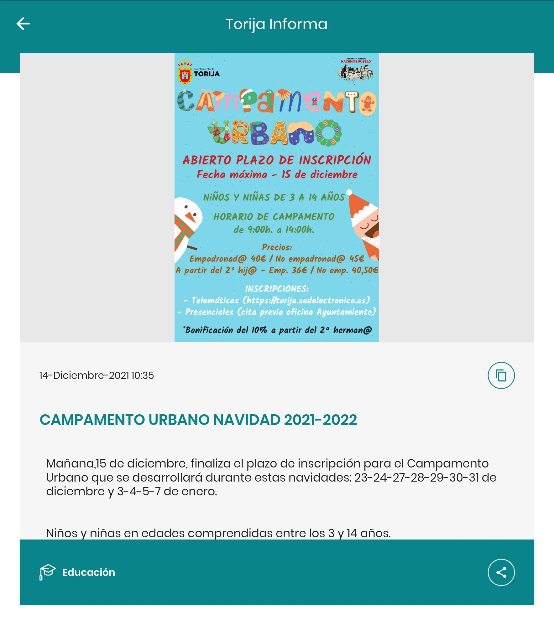 Torija Informa | Indus Appstore | Screenshot