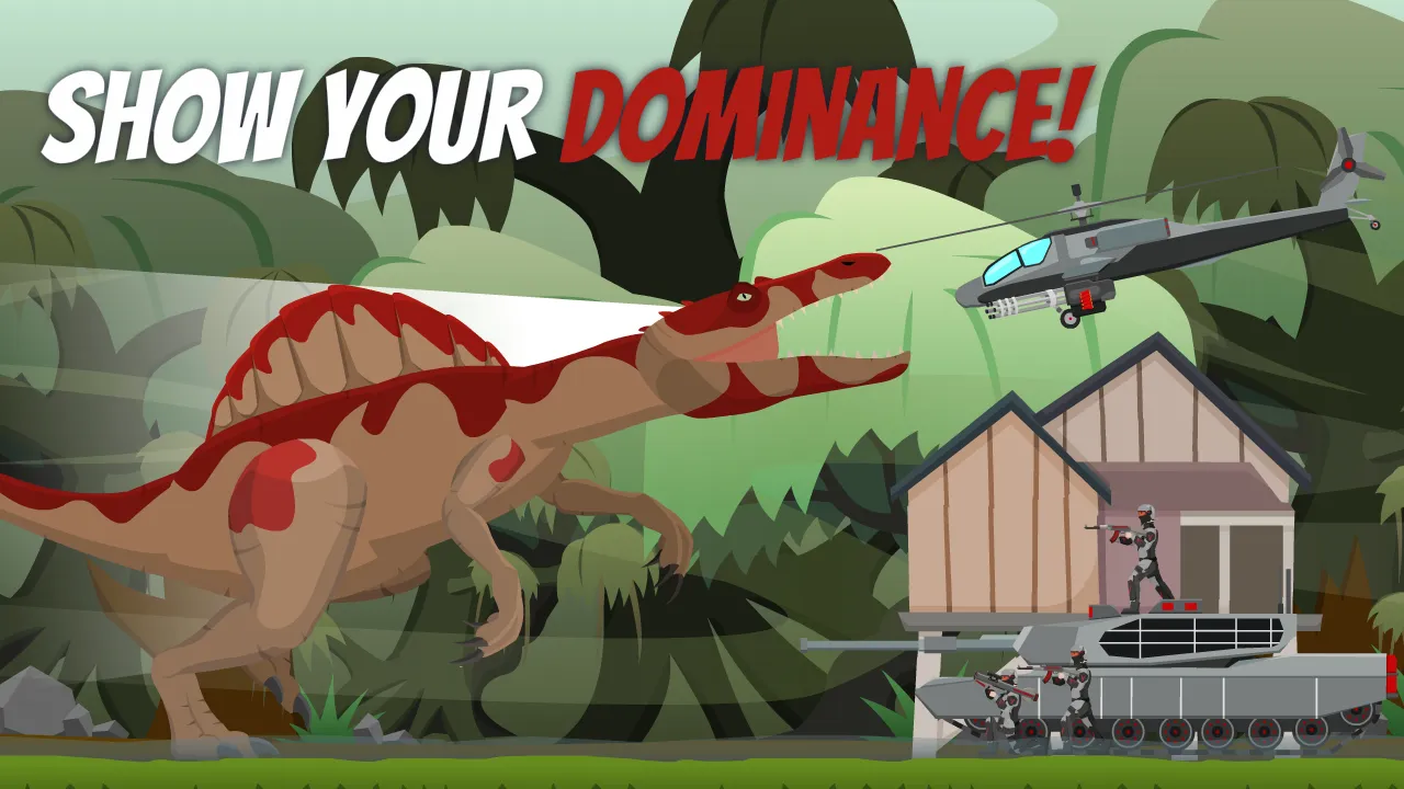 Hybrid Spino: Swamp Rampage | Indus Appstore | Screenshot