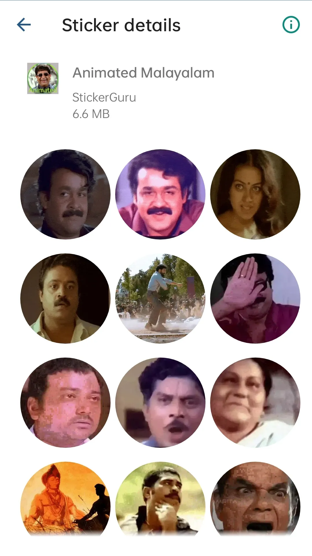 Malayalam Stickers 2023 Peter | Indus Appstore | Screenshot