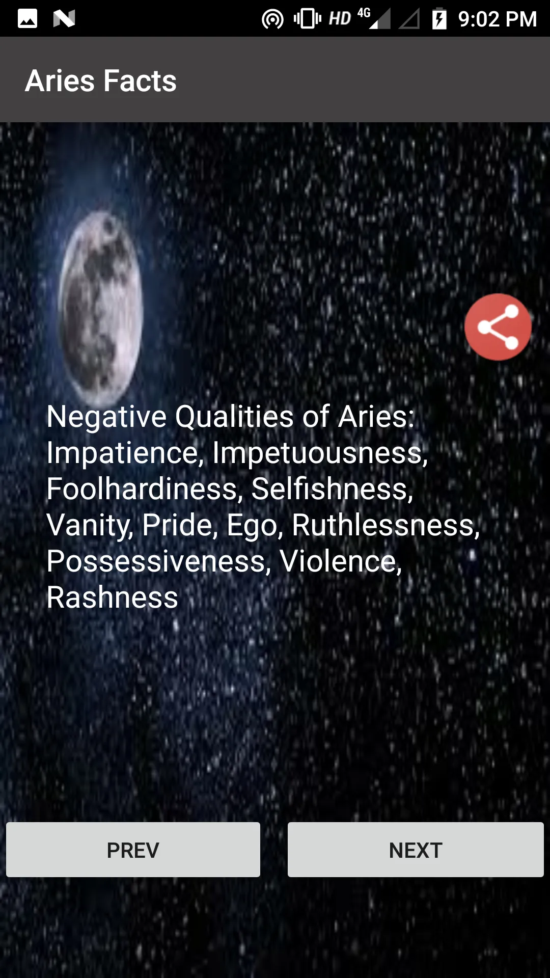 Aries Facts | Indus Appstore | Screenshot