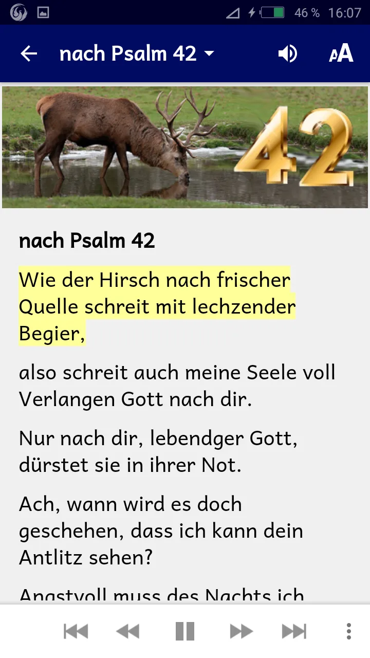 Psalmen Gedichte | Indus Appstore | Screenshot