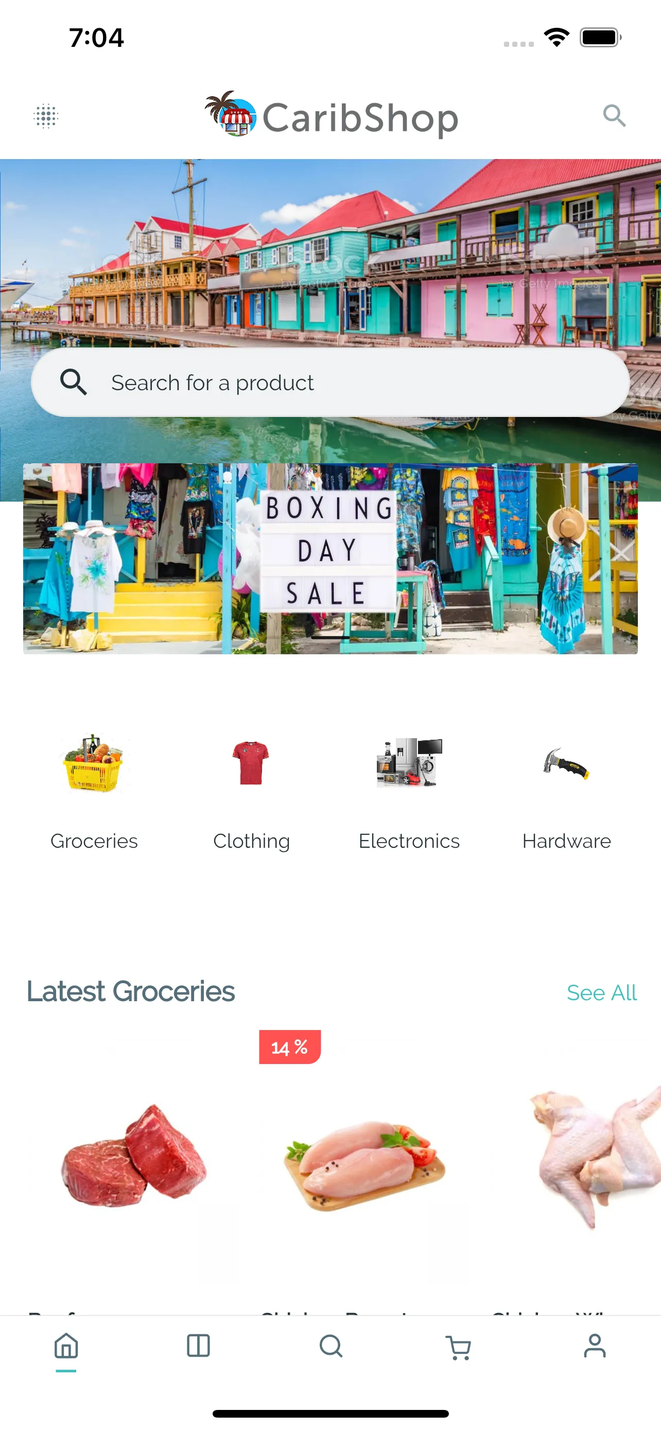 CaribShop | Indus Appstore | Screenshot