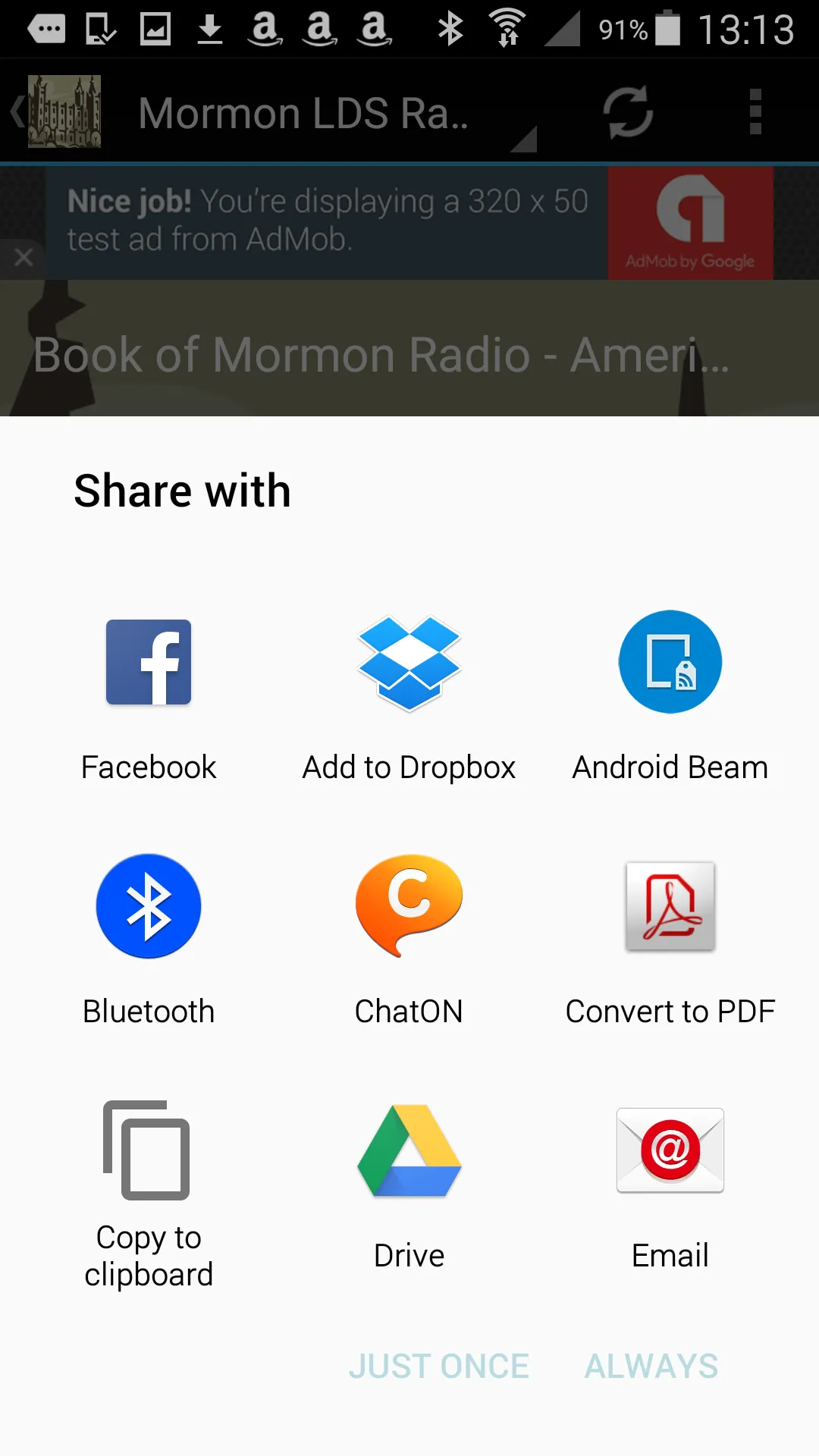 Mormon LDS Radio Stations | Indus Appstore | Screenshot