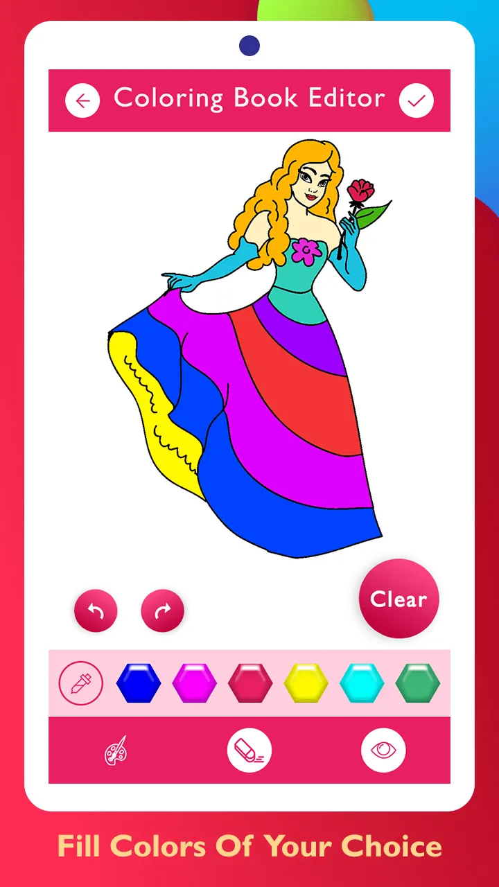 Princess Painting Games | Indus Appstore | Screenshot