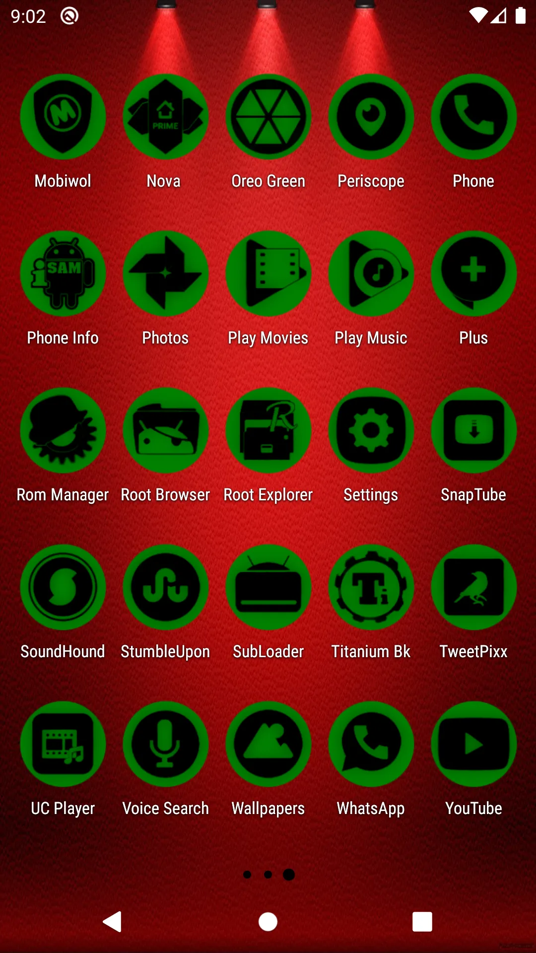 Oreo Green Icon Pack P2 | Indus Appstore | Screenshot