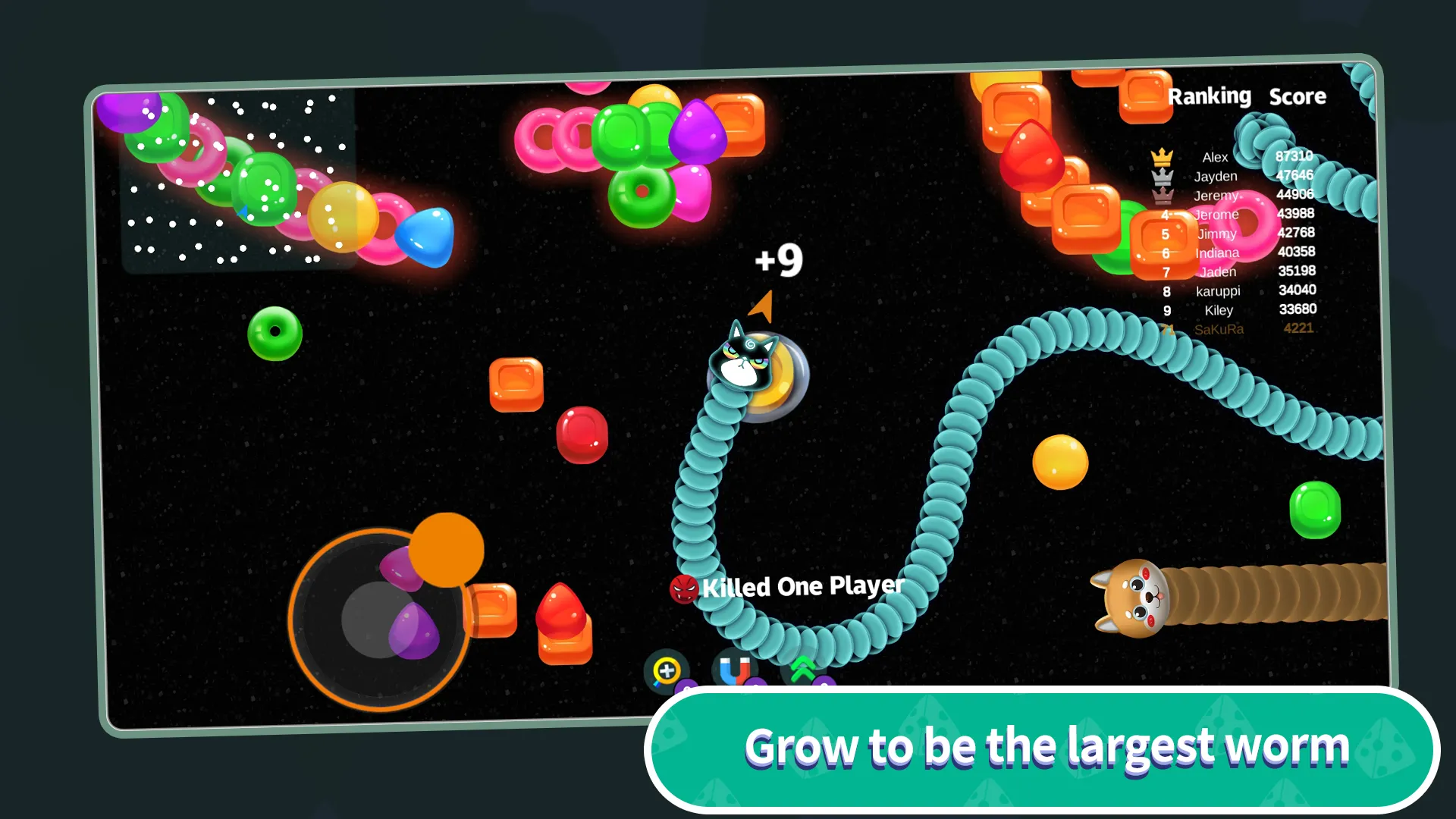 Snake VS Worm: AI Production | Indus Appstore | Screenshot