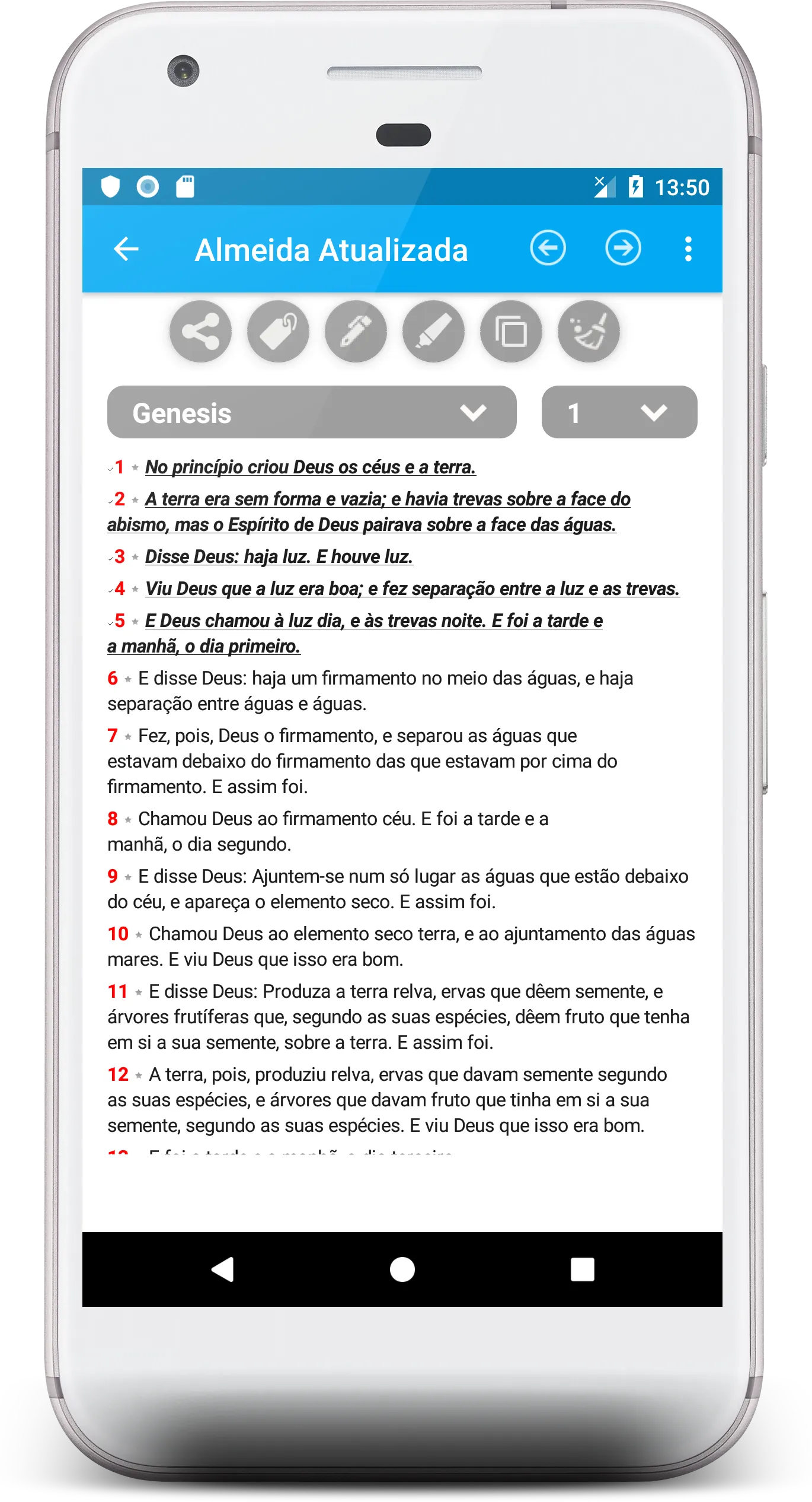 Biblia Almeida Revista Atual | Indus Appstore | Screenshot