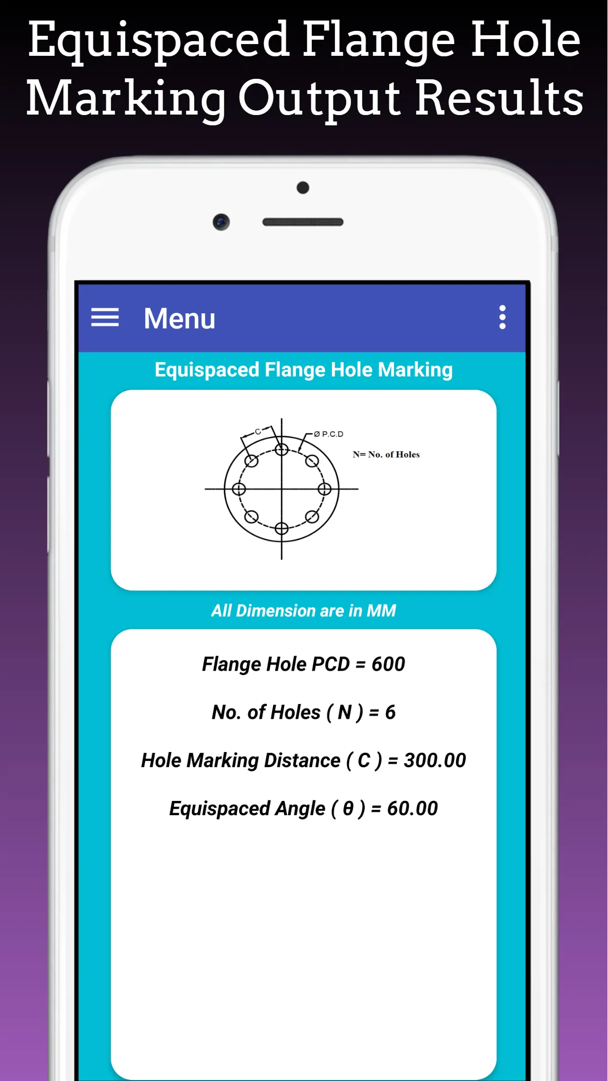 Flange Hole Marker | Indus Appstore | Screenshot