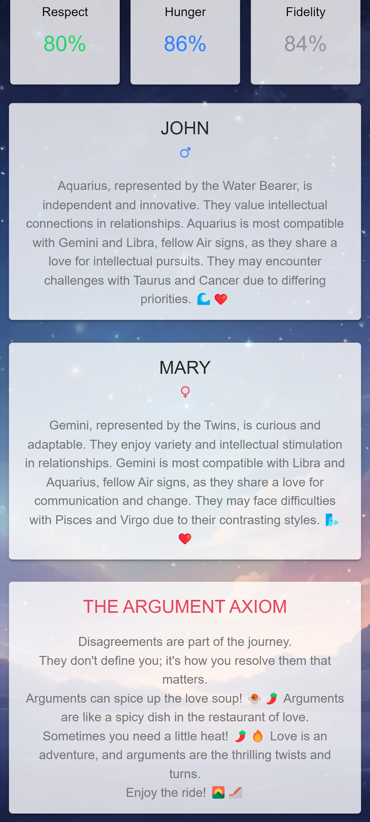 CoupleChemistry | Indus Appstore | Screenshot