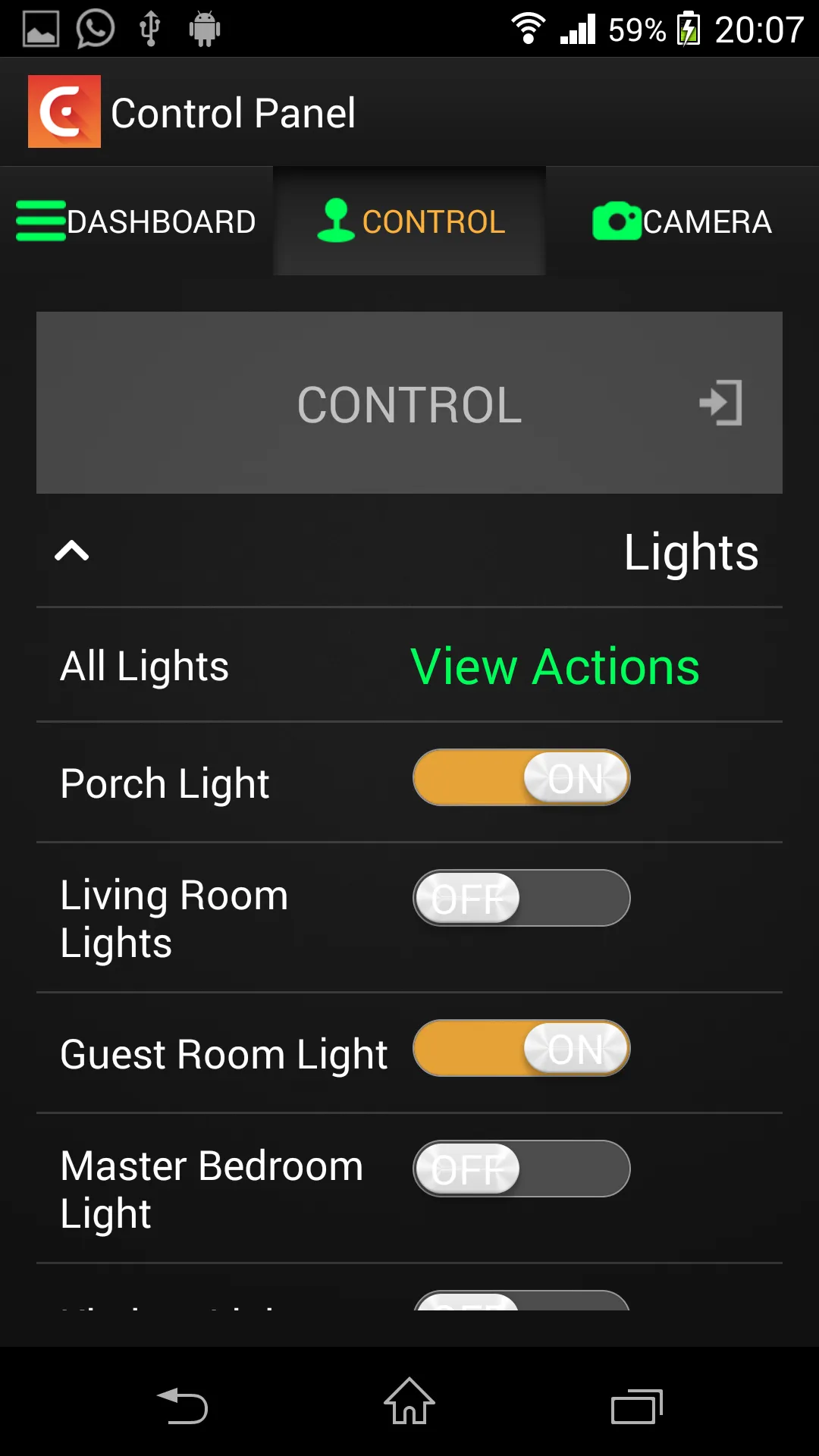 Comfort Automation G2 Phone | Indus Appstore | Screenshot