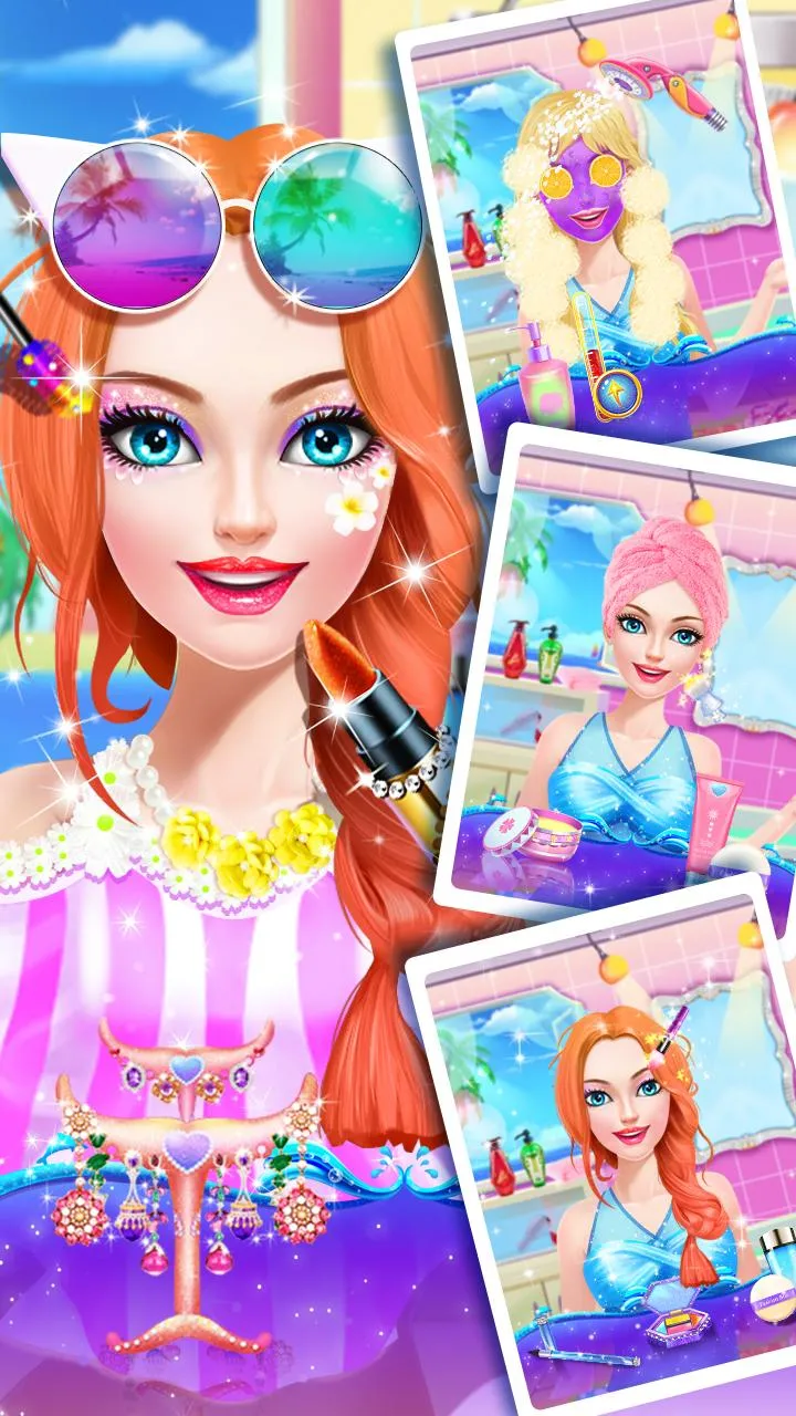 Makeup Salon - Beach Party | Indus Appstore | Screenshot