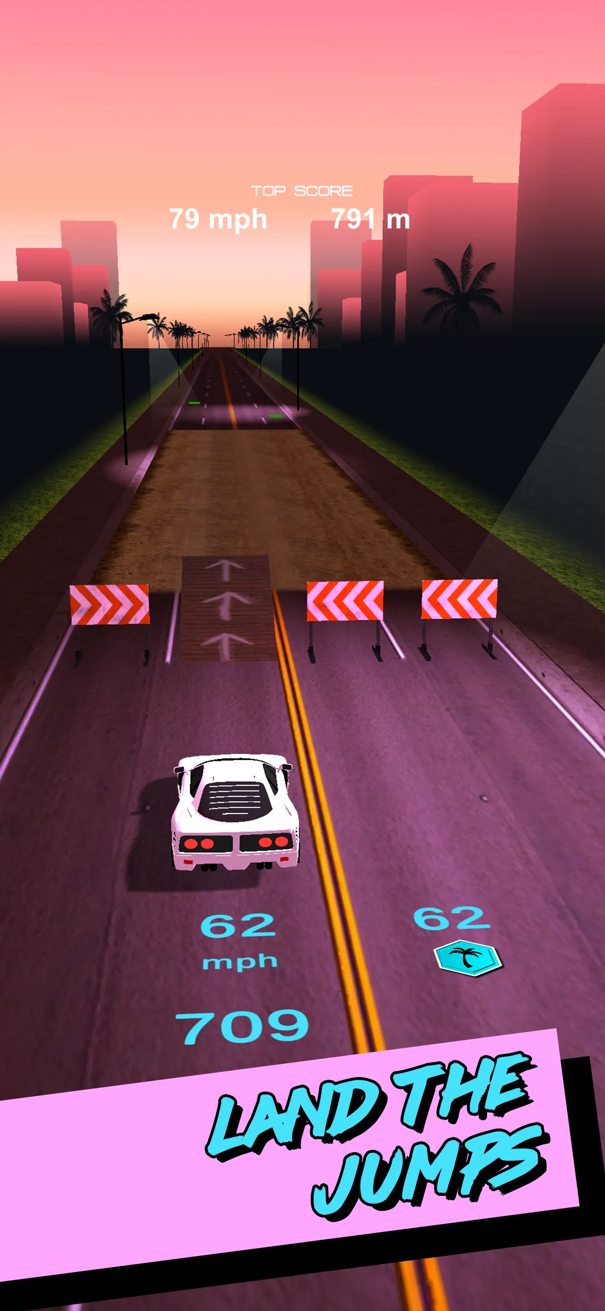 Turbo 84 - Retro Arcade Racing | Indus Appstore | Screenshot