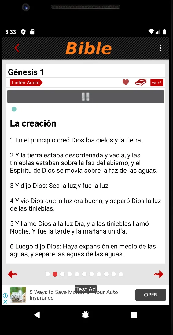 Biblia Reina Valera 1960 Audio | Indus Appstore | Screenshot