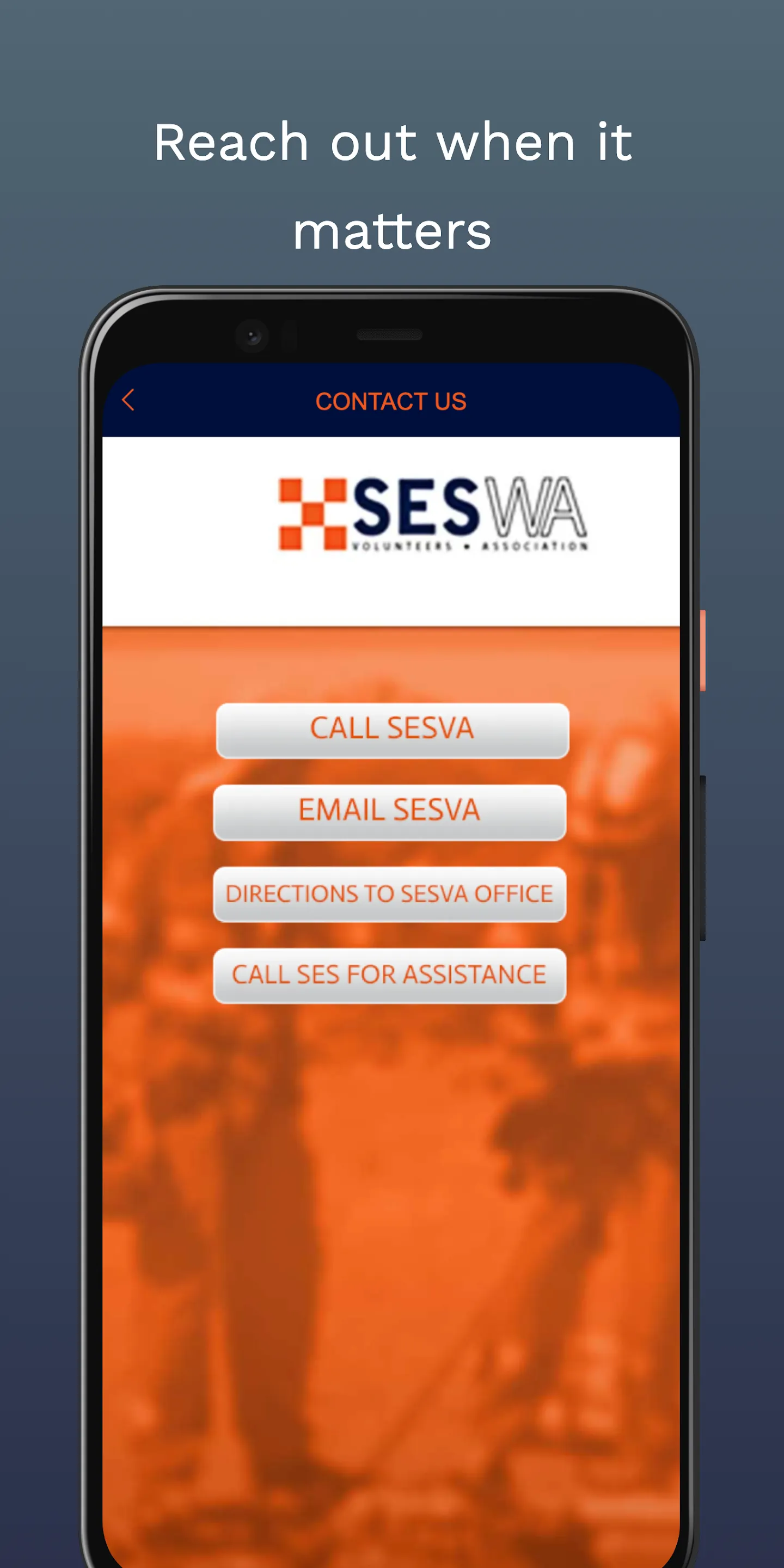 SES Volunteer Assoc. SESVA | Indus Appstore | Screenshot