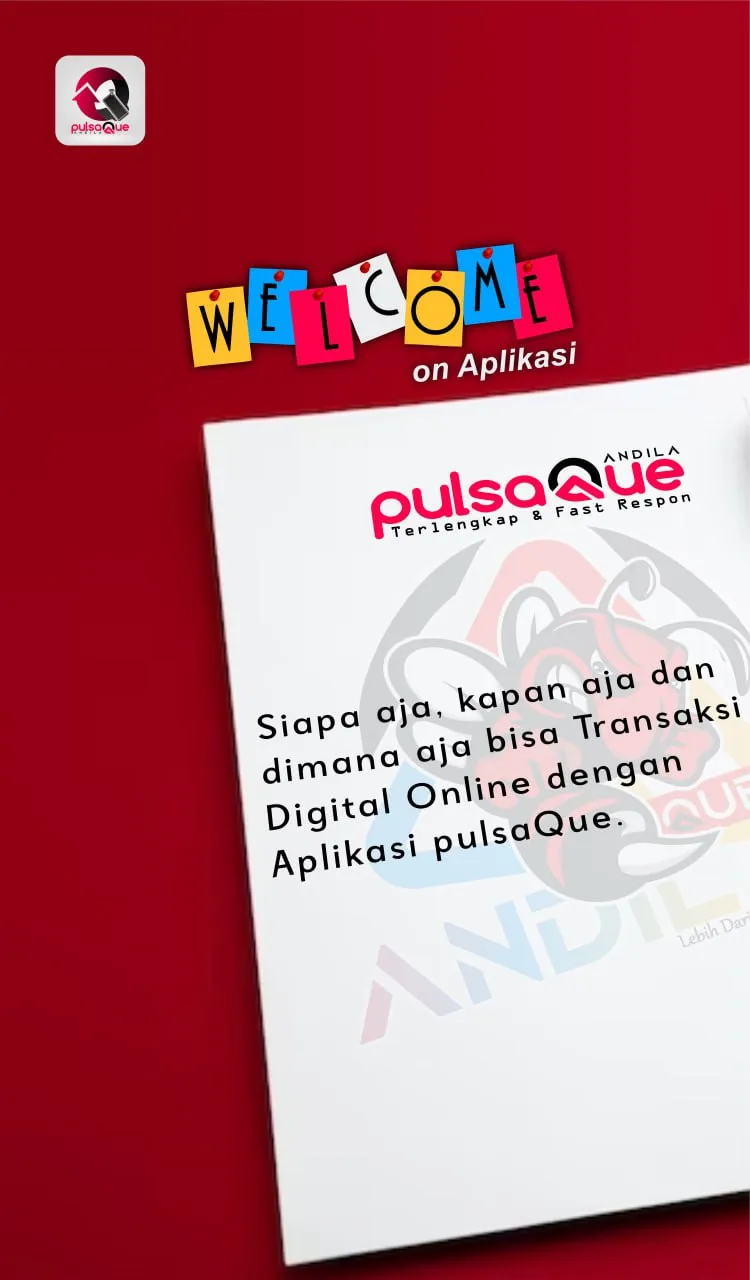 pulsaQue -ANDILA: App Pulsa | Indus Appstore | Screenshot