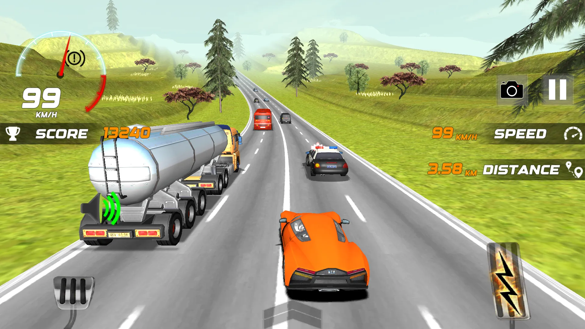 Heavy Traffic Rider Car Game | Indus Appstore | Screenshot