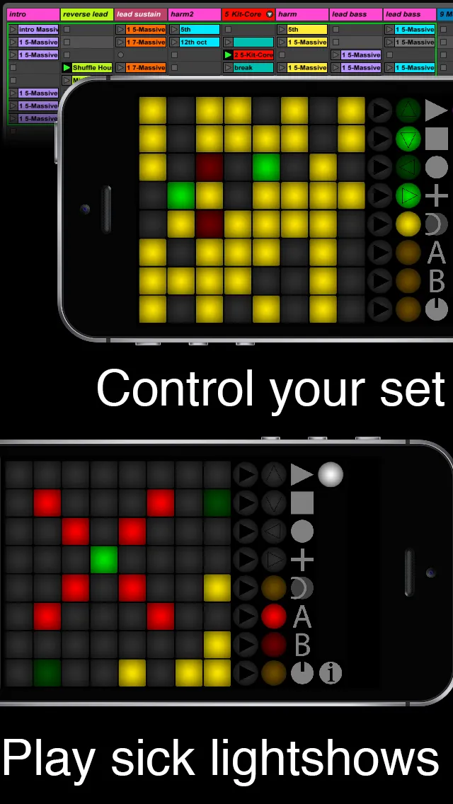 Launch Buttons - Ableton MIDI  | Indus Appstore | Screenshot