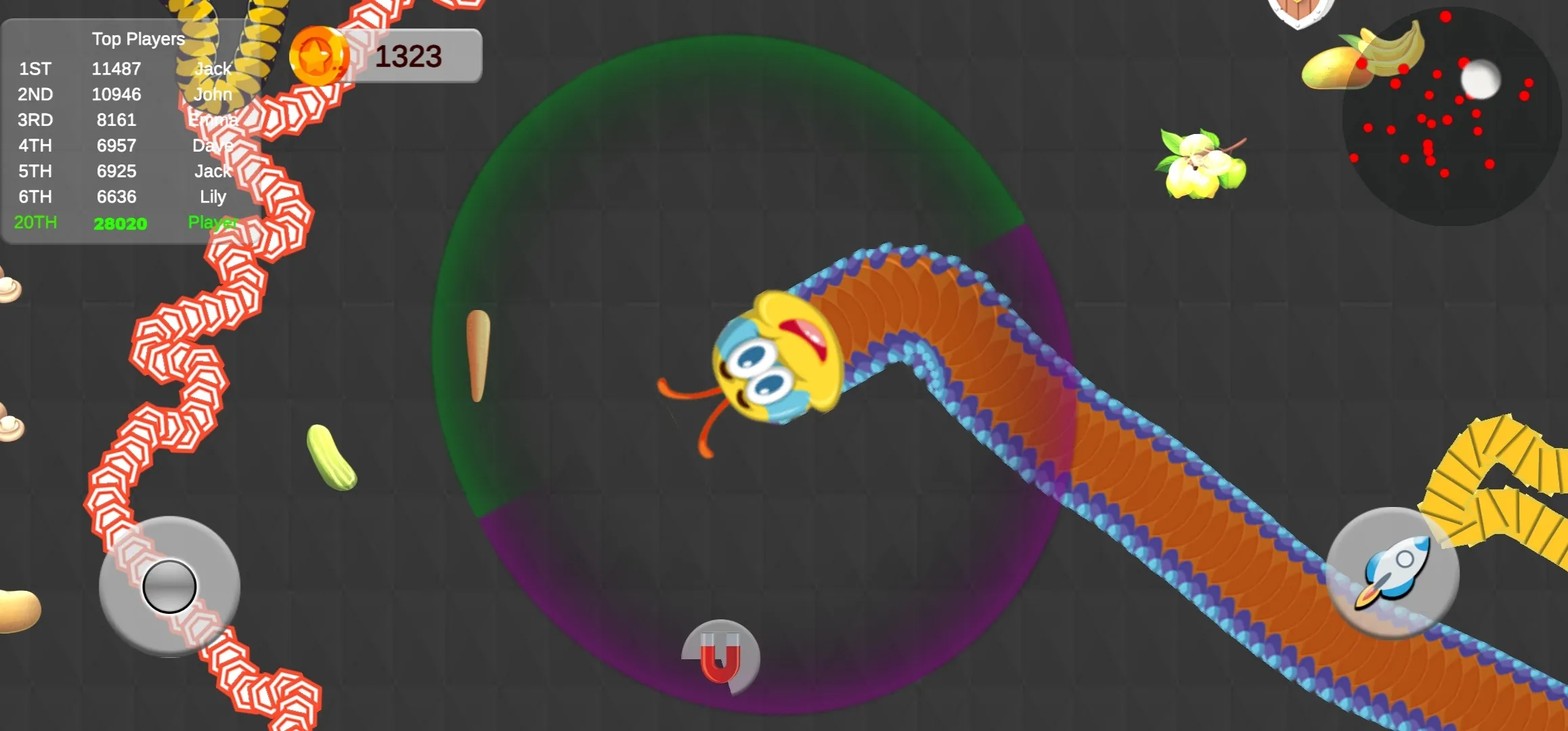 Snake Zone.io Hungry Slither | Indus Appstore | Screenshot