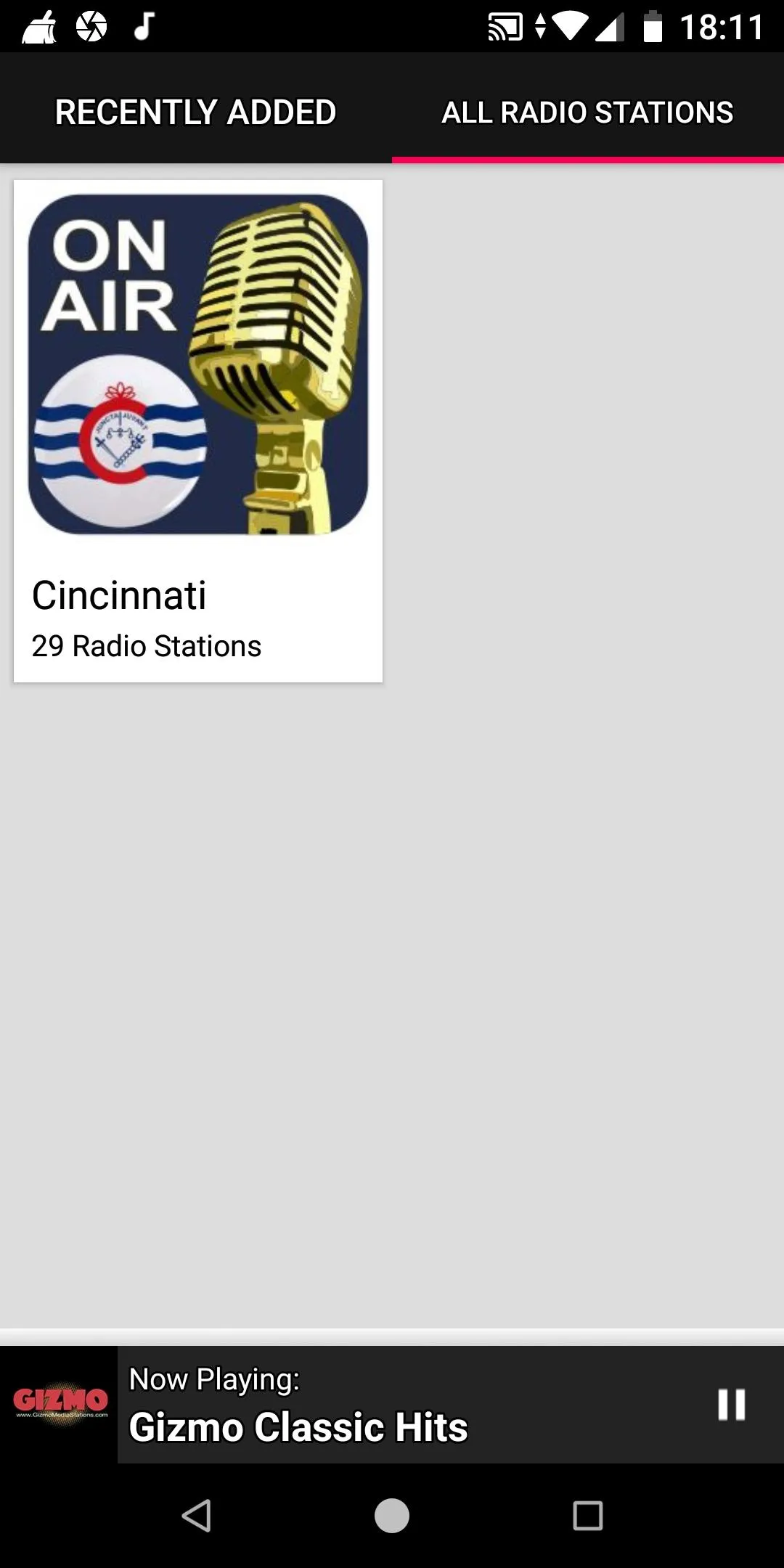 Cincinnati Radio Stations | Indus Appstore | Screenshot