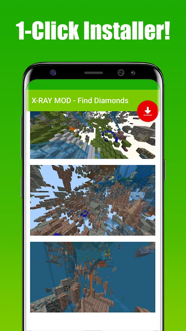 X-RAY MOD - Find Diamonds | Indus Appstore | Screenshot