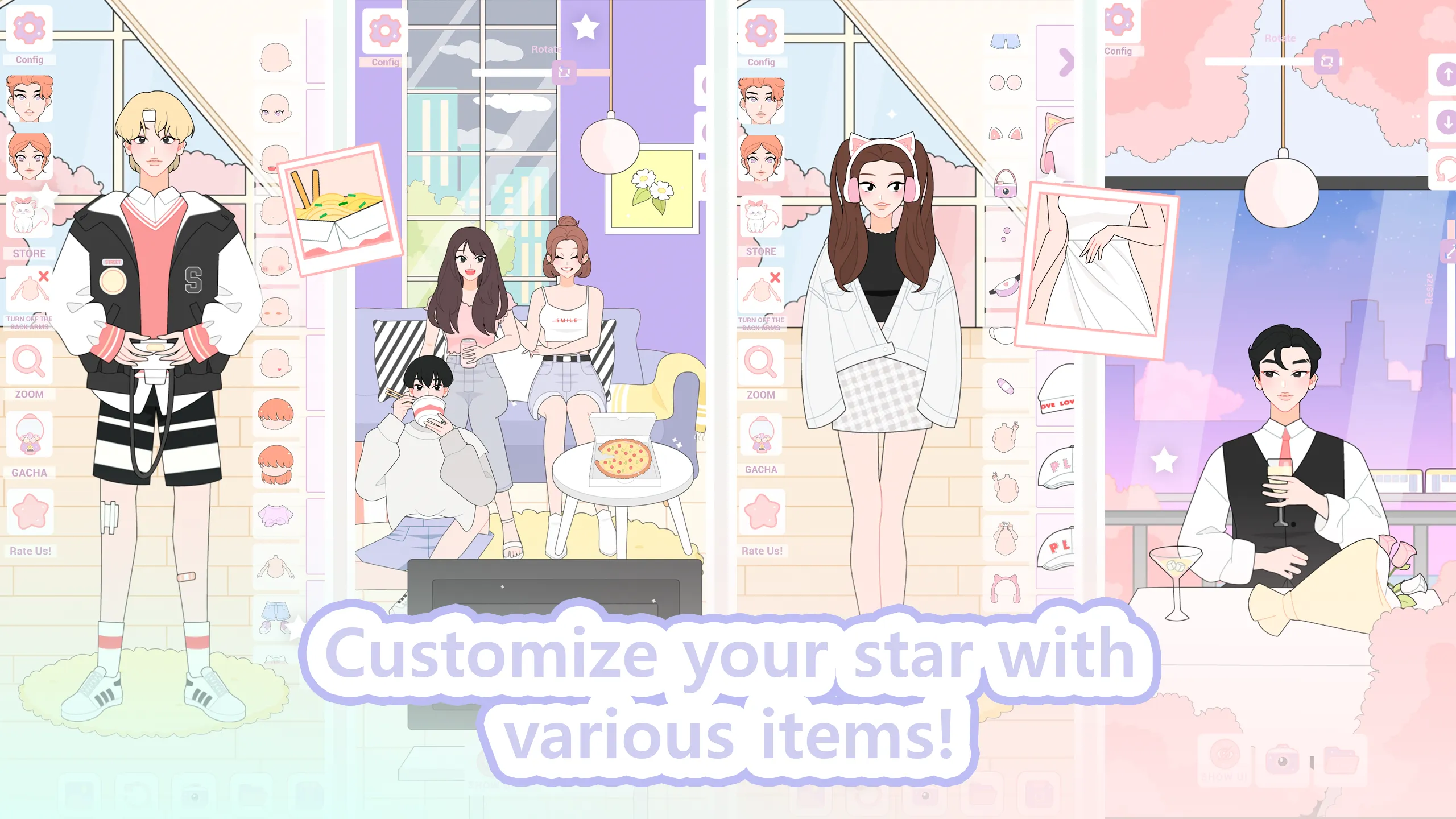 Shining Star Idol Dress Up | Indus Appstore | Screenshot