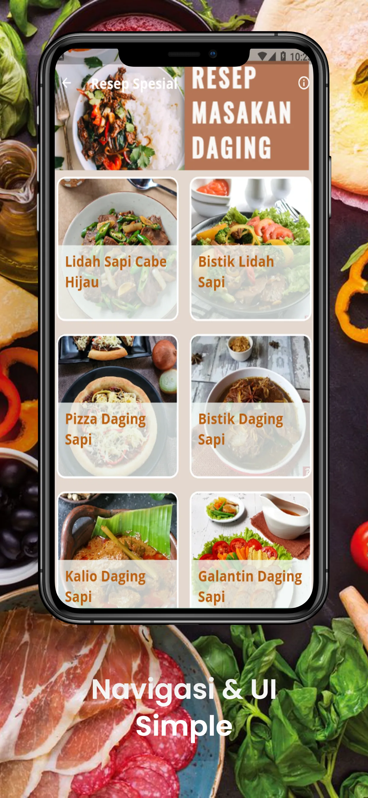 Resep Masakan Daging Sapi | Indus Appstore | Screenshot