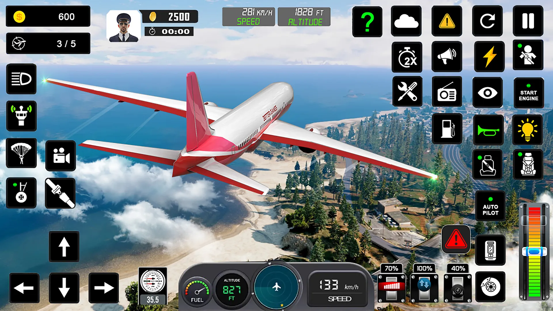 Flight Simulator : Plane Games | Indus Appstore | Screenshot