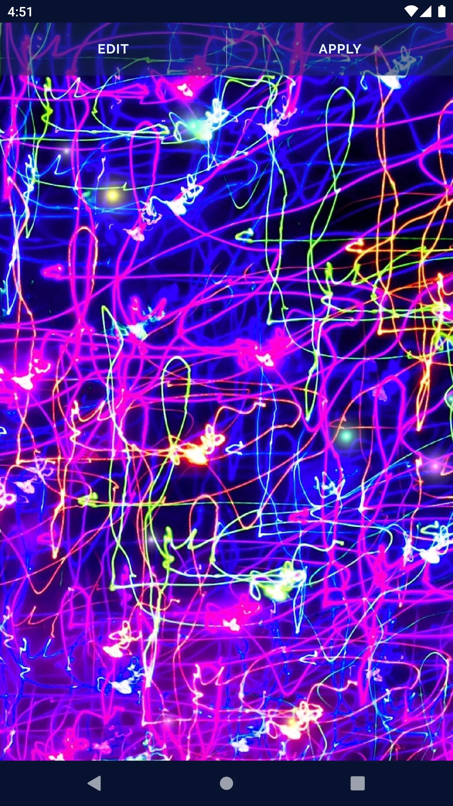 Neon Glow Live Wallpaper | Indus Appstore | Screenshot