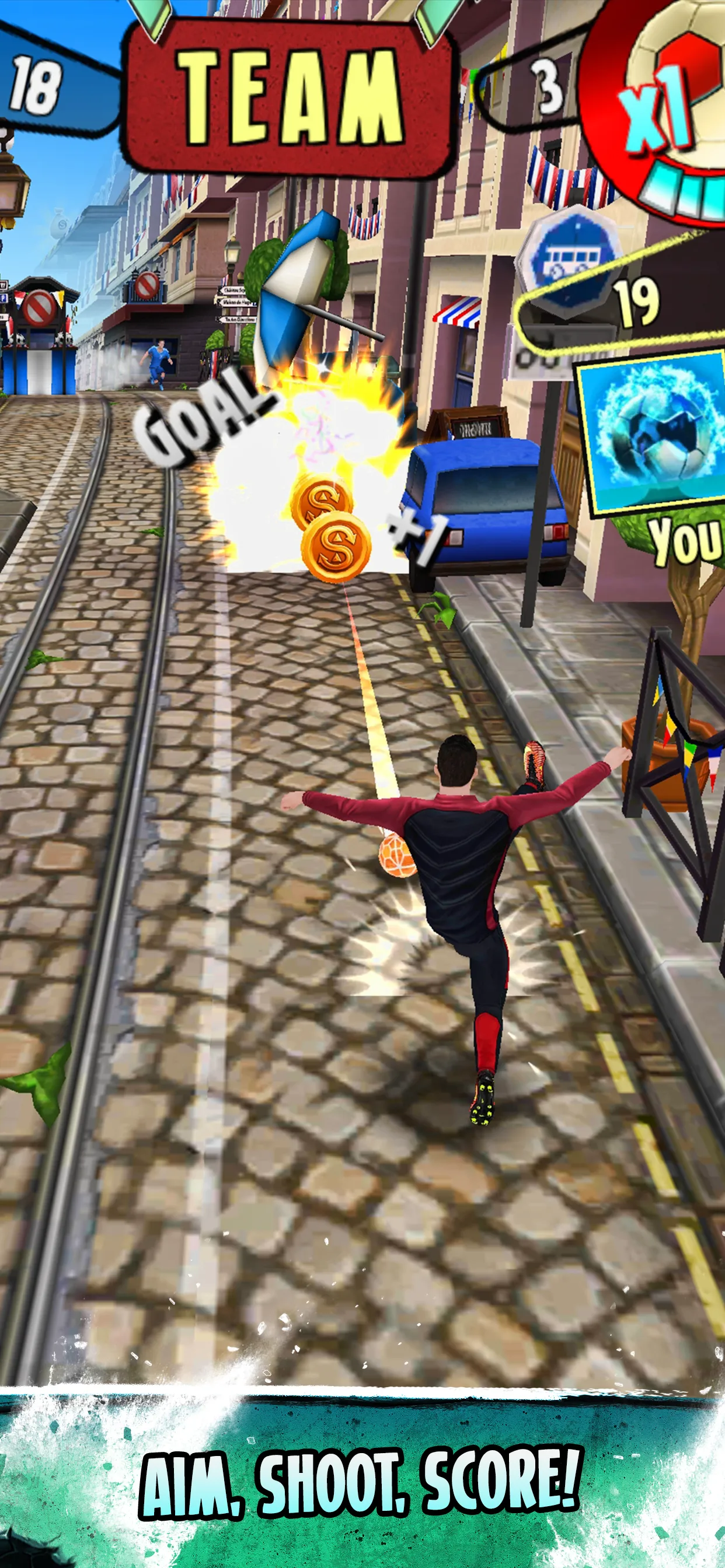 Ronaldo: Kick'n'Run Football | Indus Appstore | Screenshot