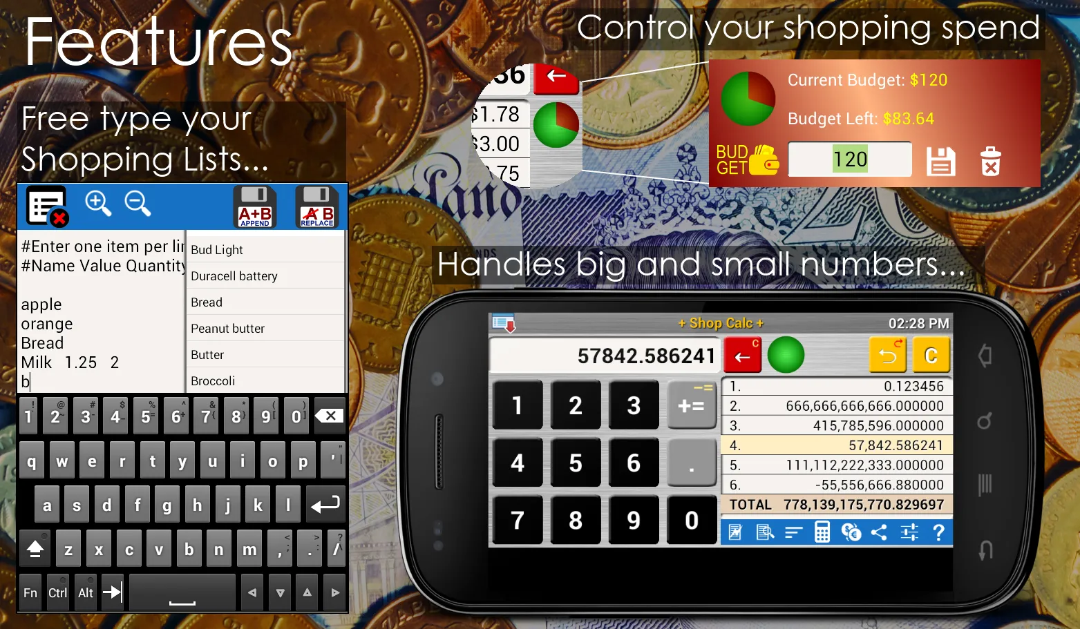 Shopping List Grocery & Budget | Indus Appstore | Screenshot