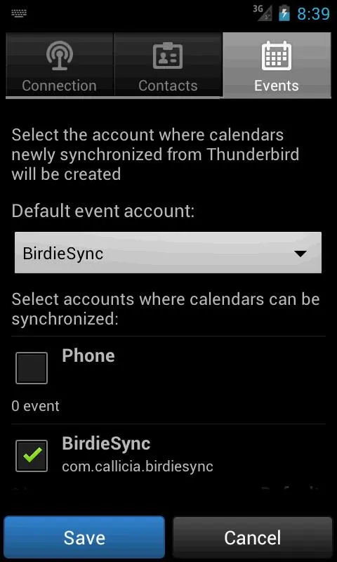 BirdieSync for Thunderbird | Indus Appstore | Screenshot