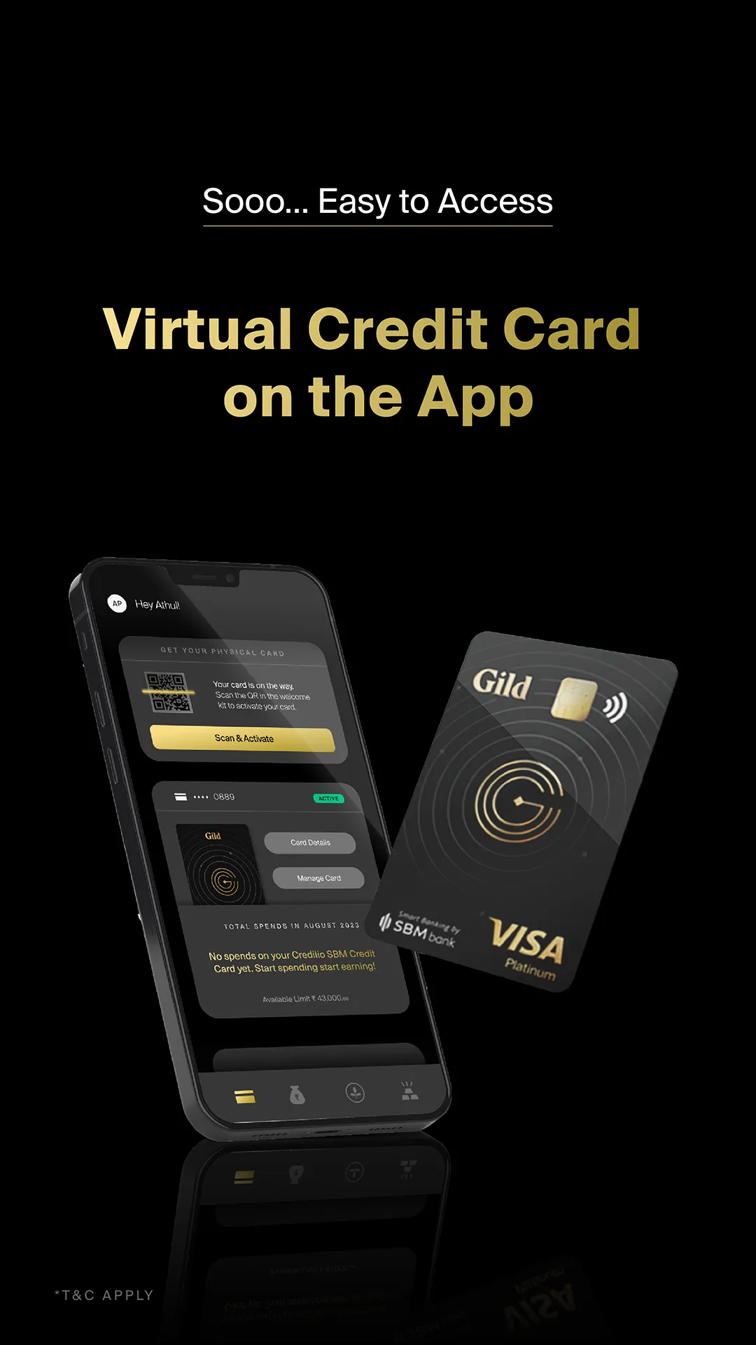 SBM Credilio VISA Credit Card | Indus Appstore | Screenshot