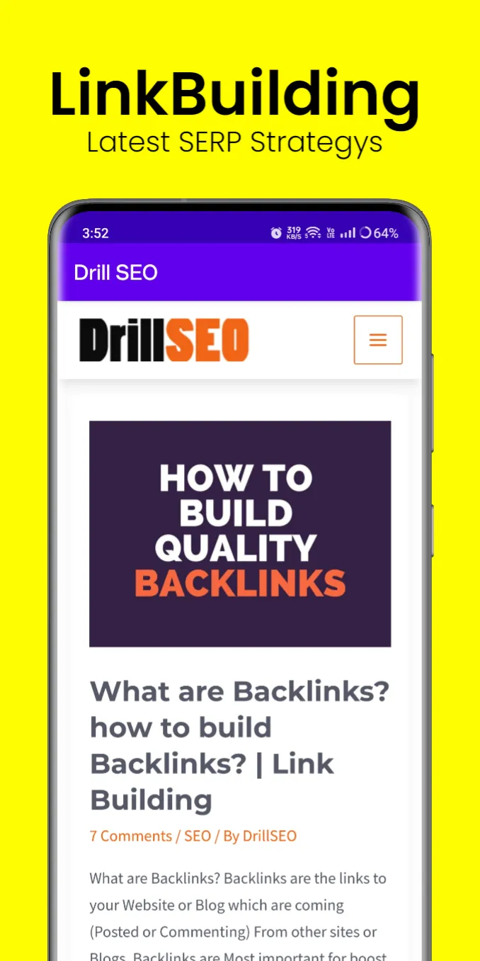 Drill SEO -  SEO Tutorials | Indus Appstore | Screenshot