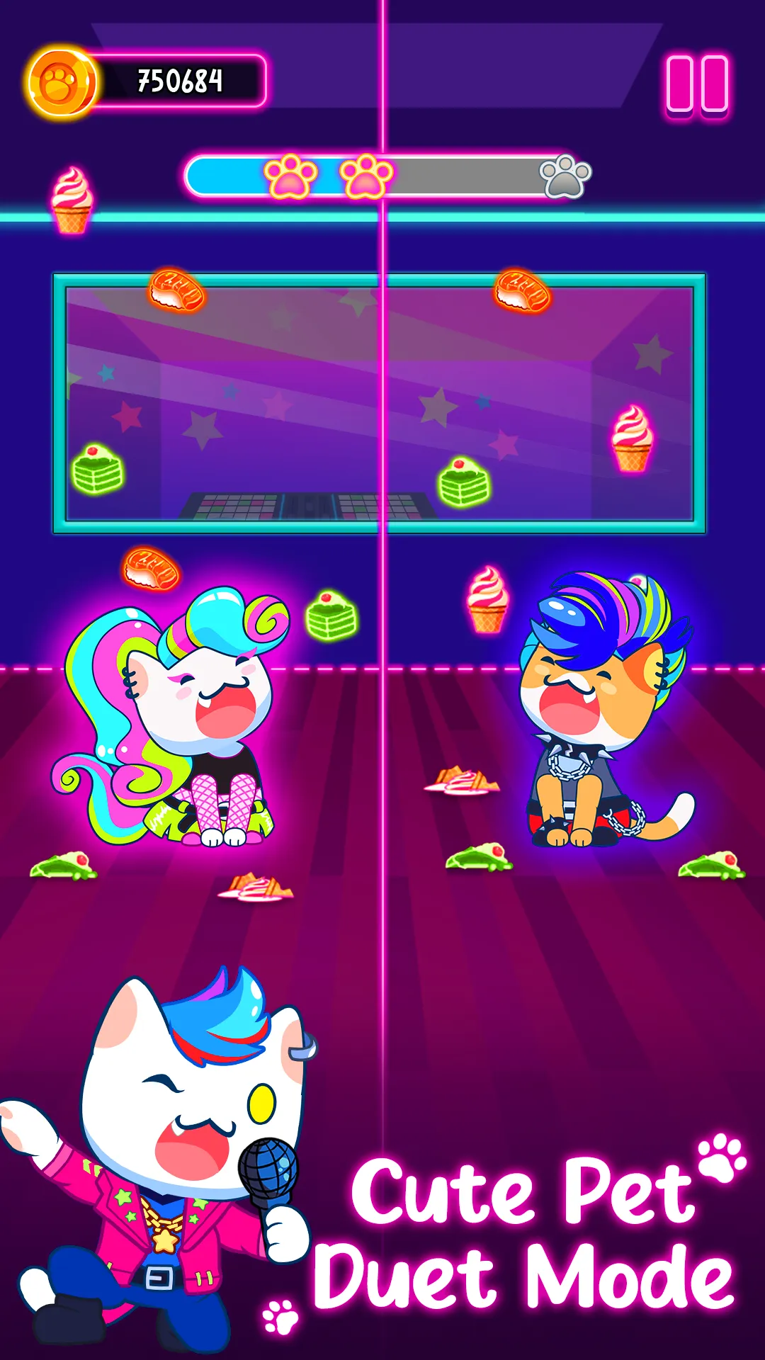 Duet Pet Race: EDM Beat Battle | Indus Appstore | Screenshot