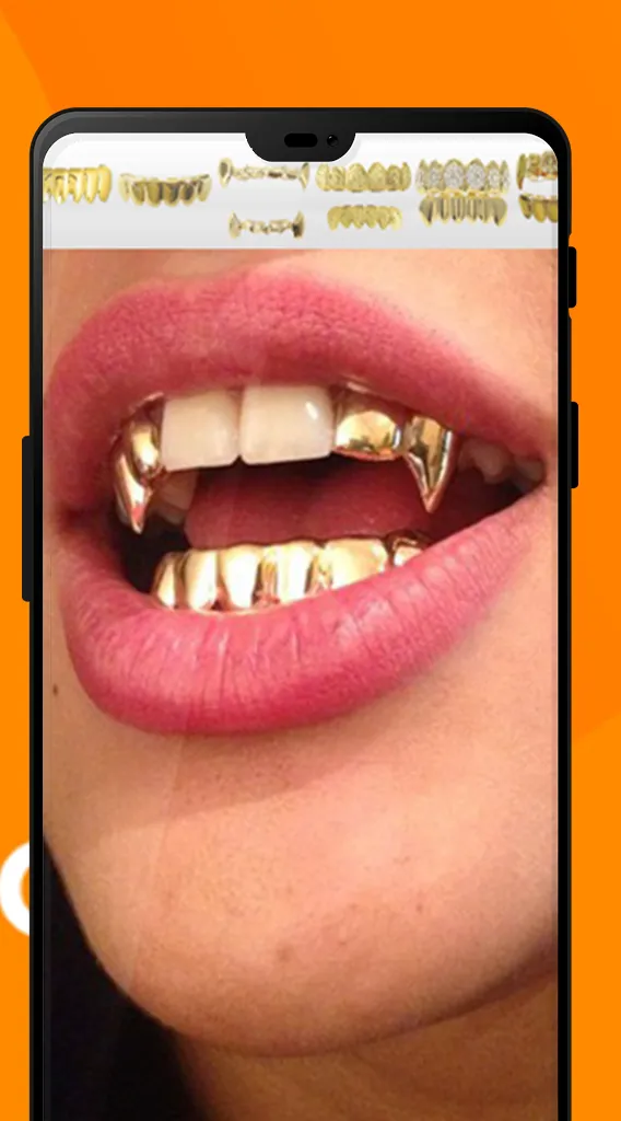 Gold Teeth Photo Editor | Indus Appstore | Screenshot