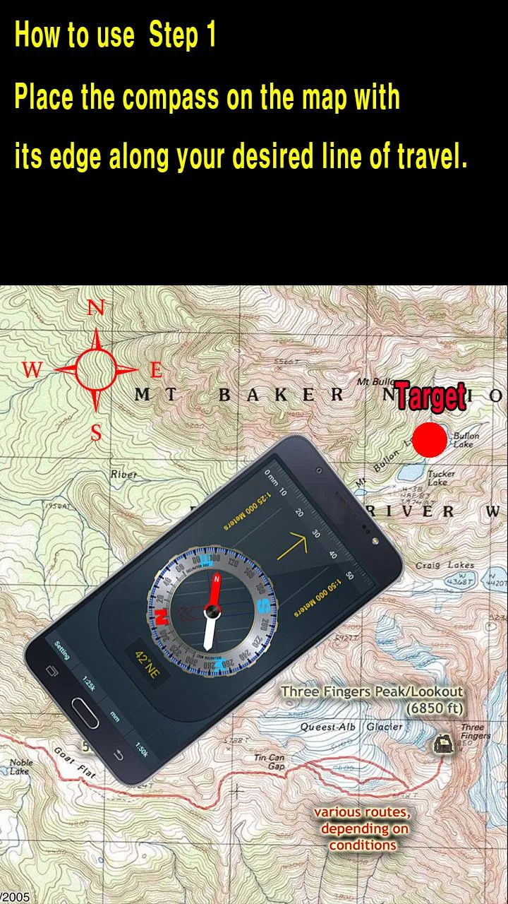 Real Compass | Indus Appstore | Screenshot