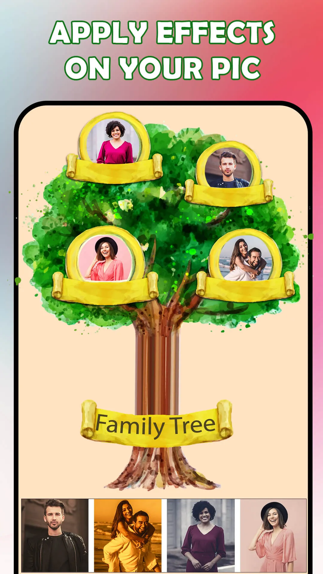 Family Tree Photo Collage | Indus Appstore | Screenshot