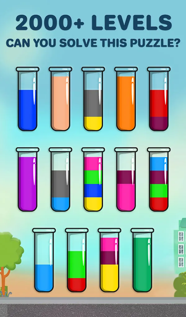 Color Water Sort Puzzle Games | Indus Appstore | Screenshot