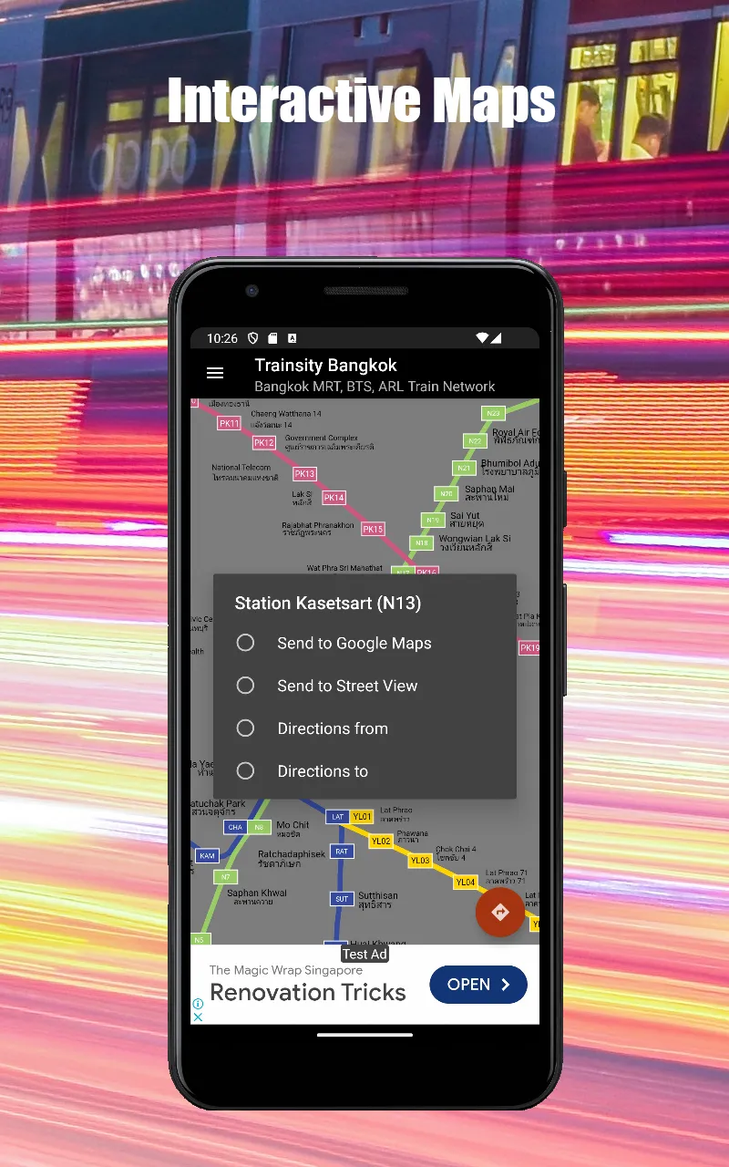 Trainsity Bangkok BTS MRT | Indus Appstore | Screenshot