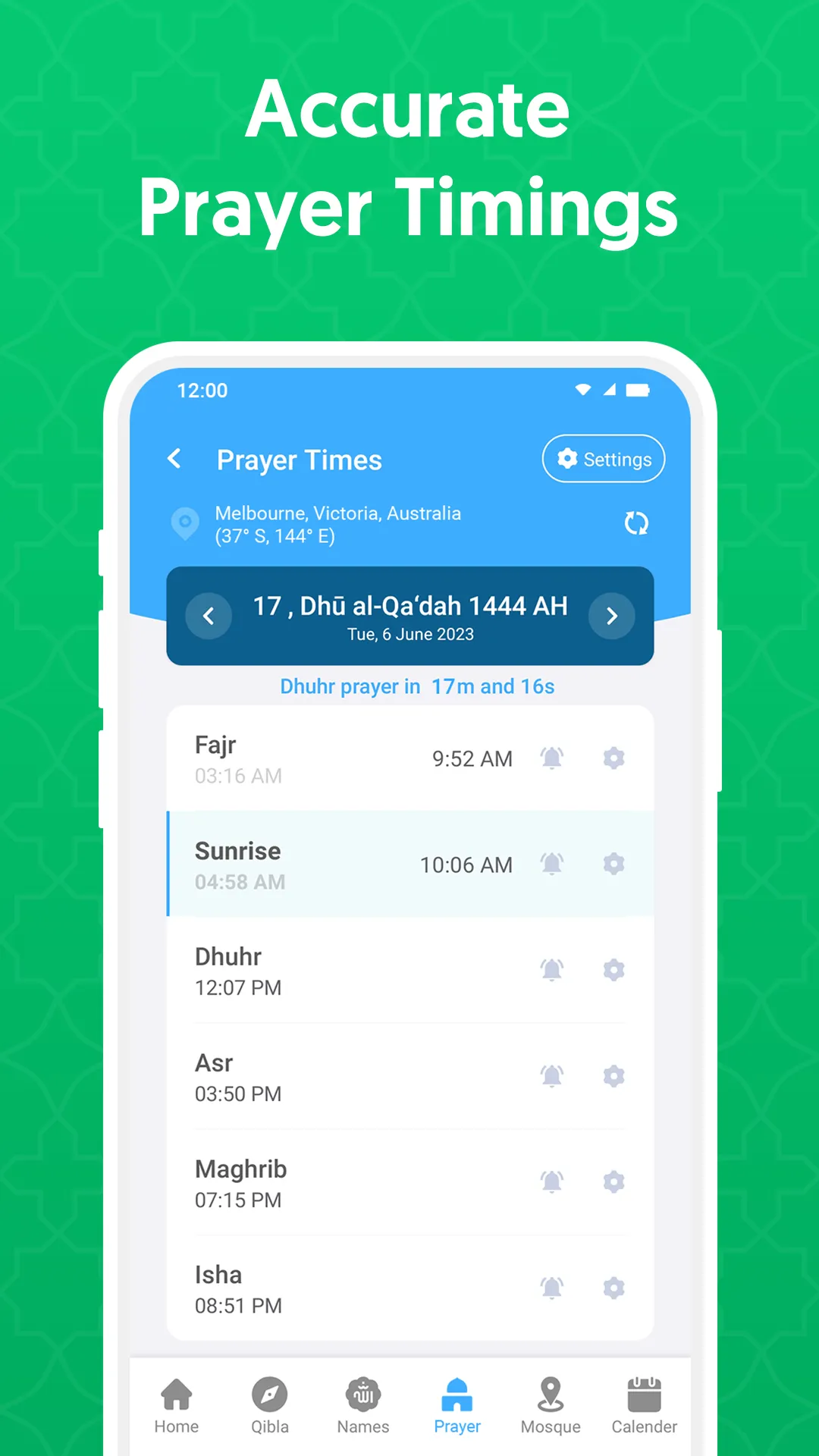 Qibla Compass: Qibla Direction | Indus Appstore | Screenshot